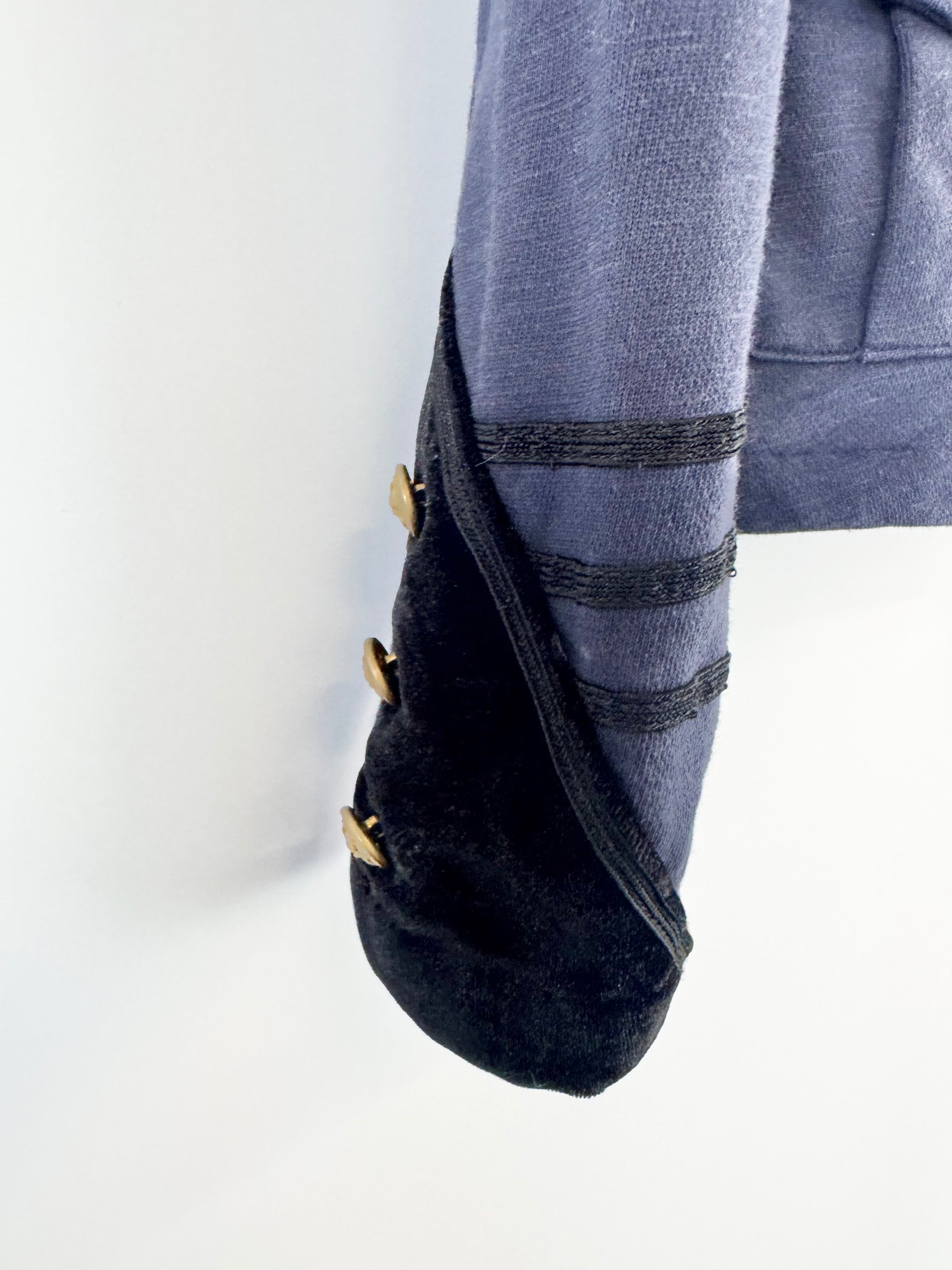 Ralph Lauren Denim & Supply Blue & Black Military Style Jacket - AU10