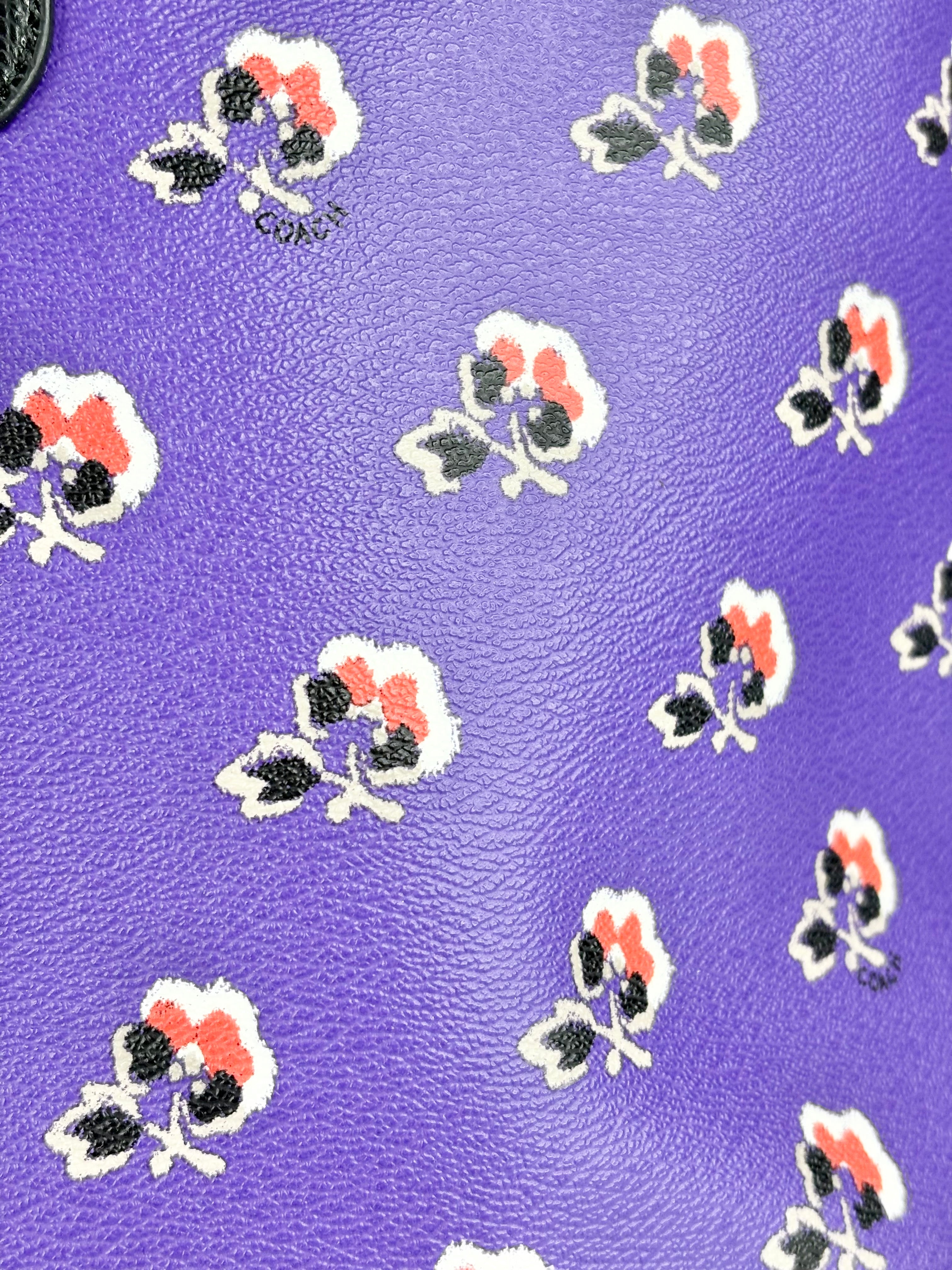 Coach Canvas Reversible City Tote Bag