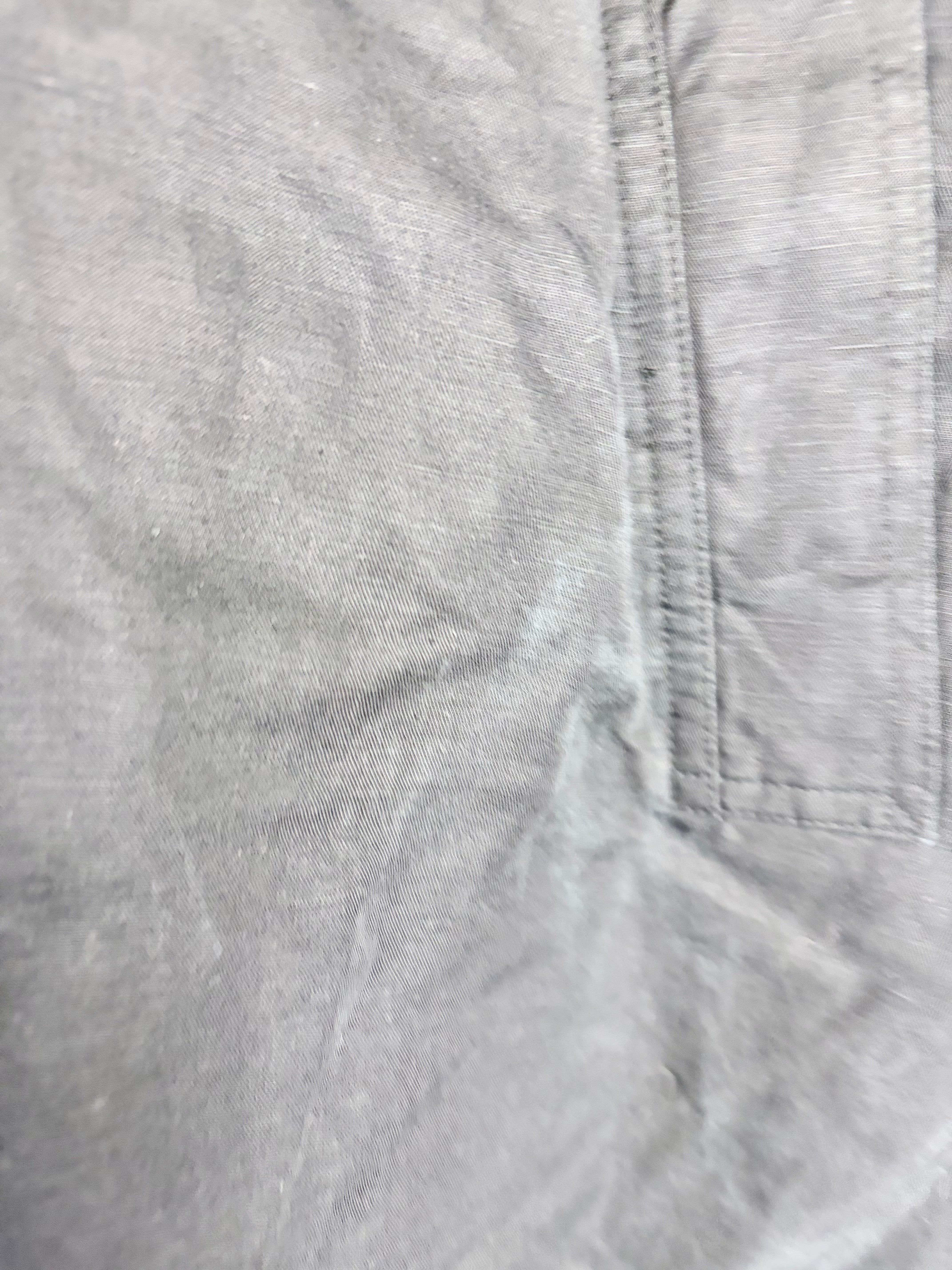 Neuw Black Tencel & Linen Blend Boxy Fit Coat - AU12/14