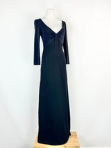 Bazaar by Christian Lacroix Black Maxi Dress - AU10