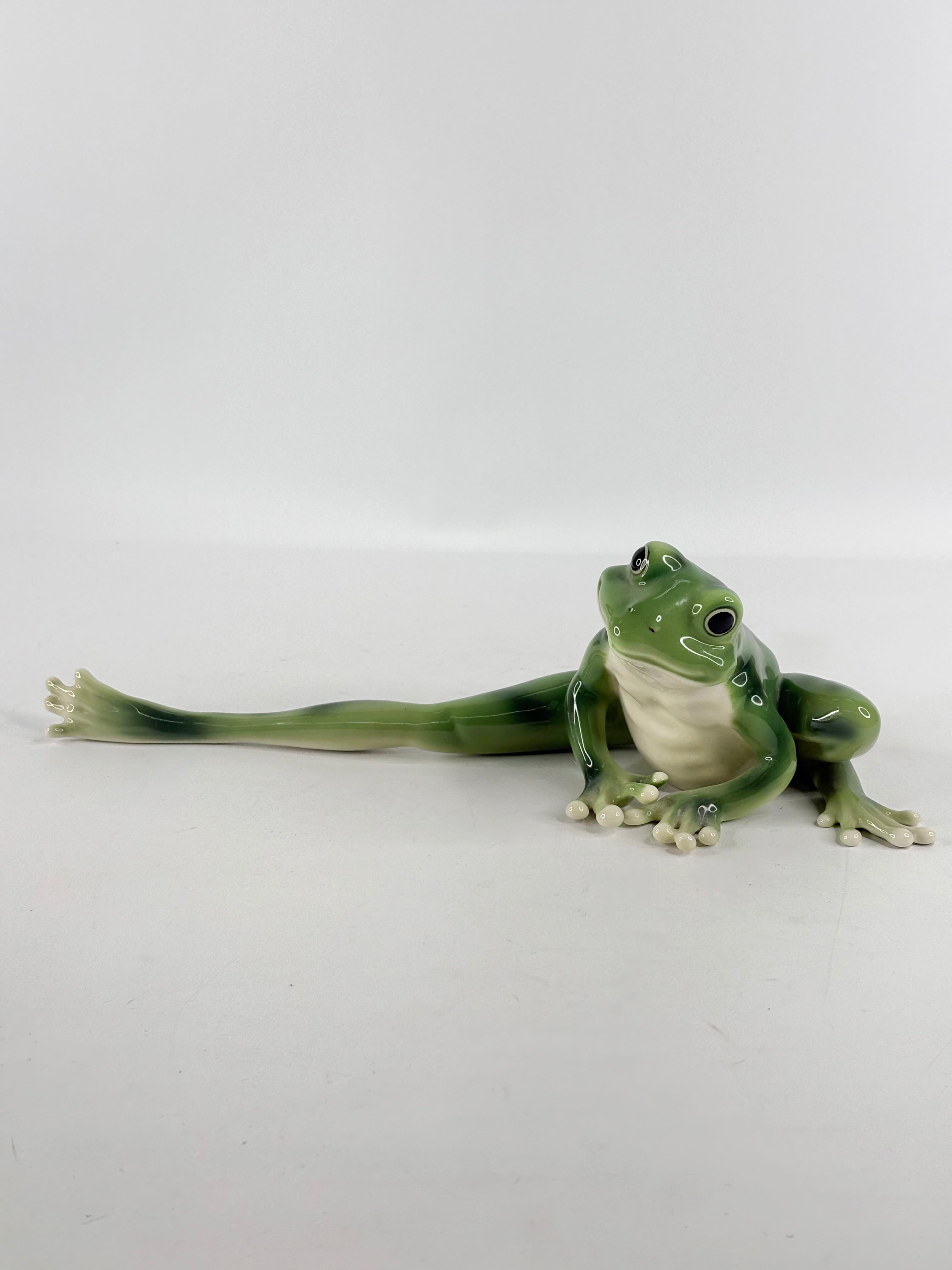 Franz Amphibia Collection 12" Outstretched Frog Figurine