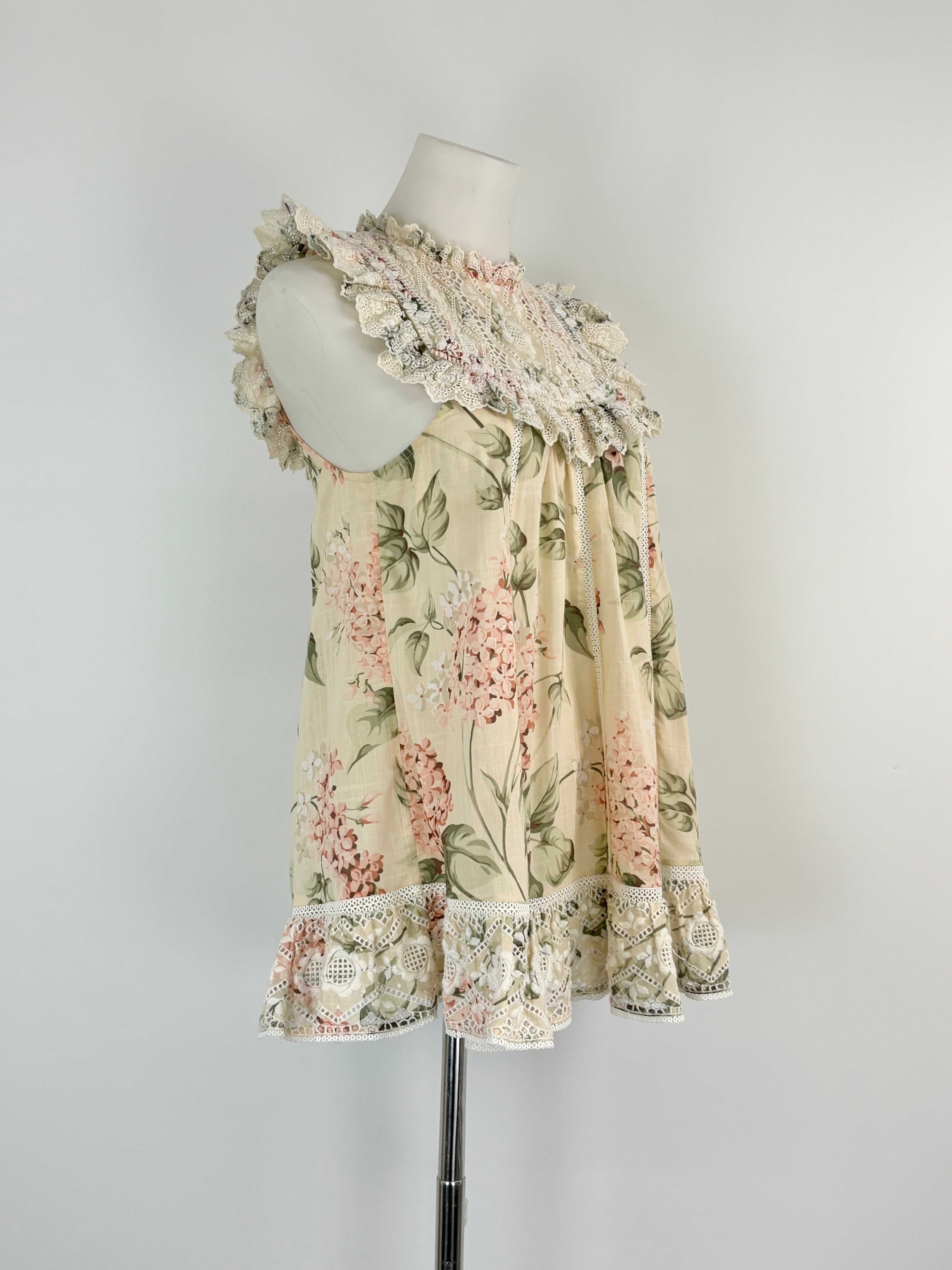 Zimmermann Prima Hydrangea Broderie Top - AU8