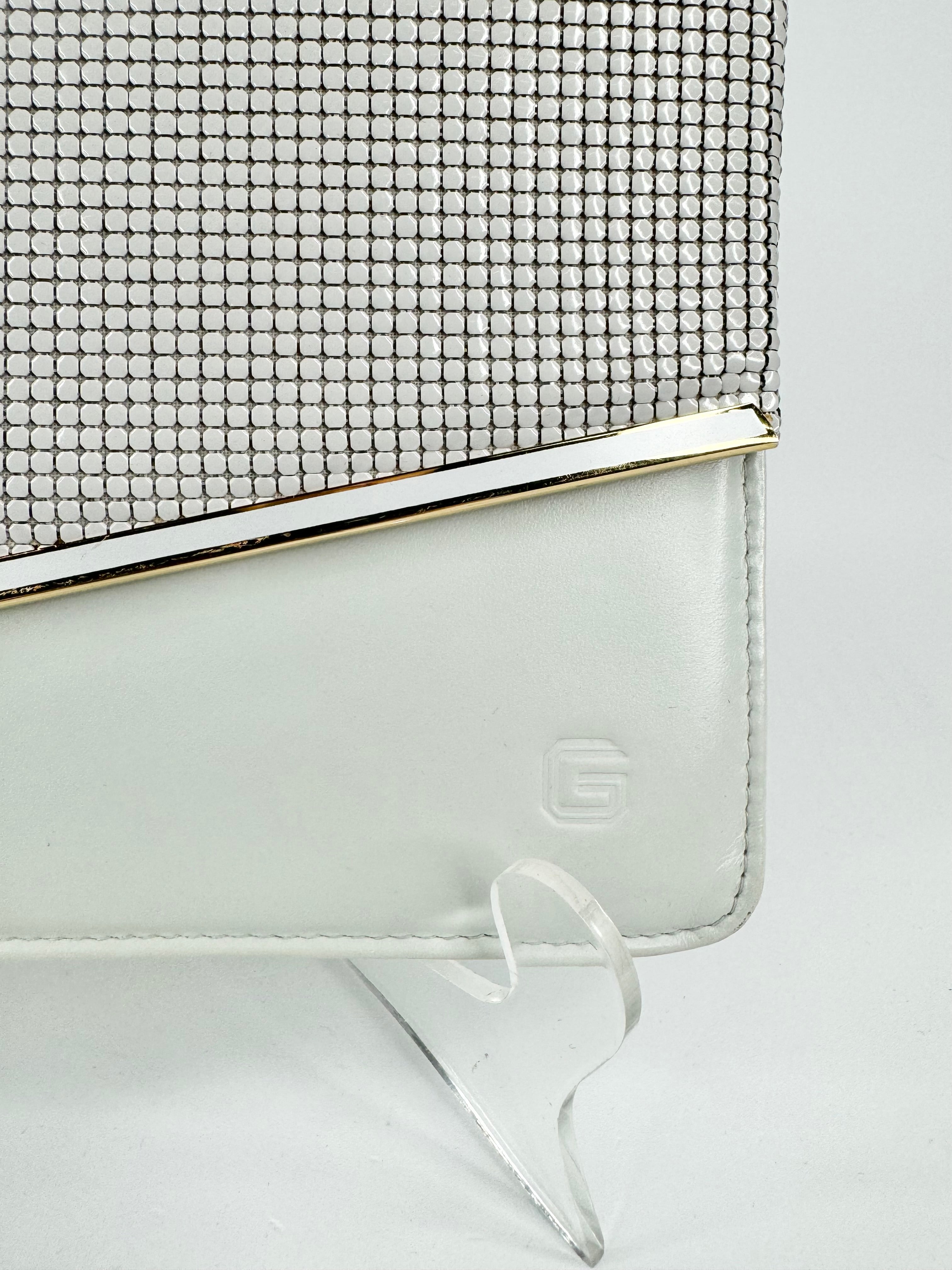 Vintage Glomesh Grey Shoulder Bag