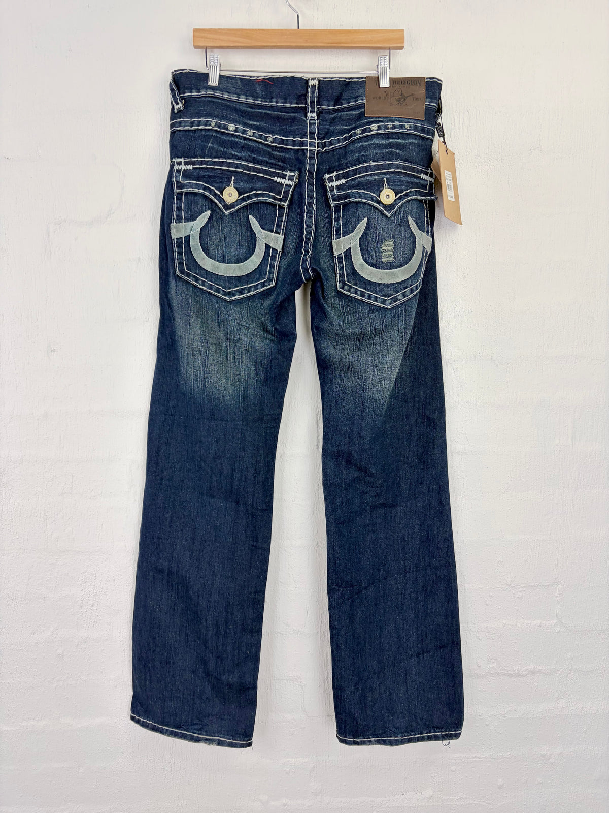 True Religion Urban Cowboy 'Billy' Super T Jeans NWT - 36