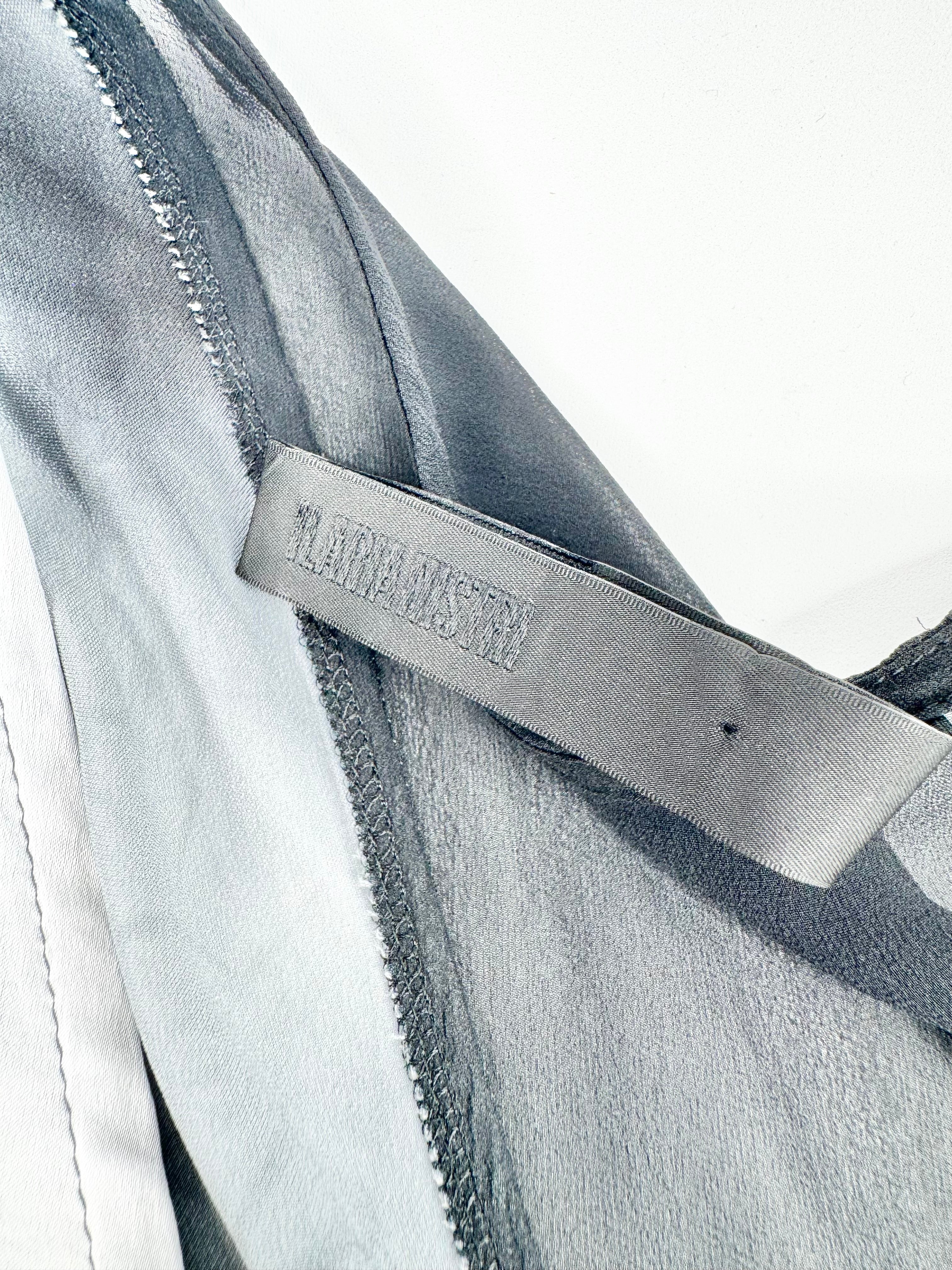 Ilaria Nistri Black and Silver Dress - Size AU 10