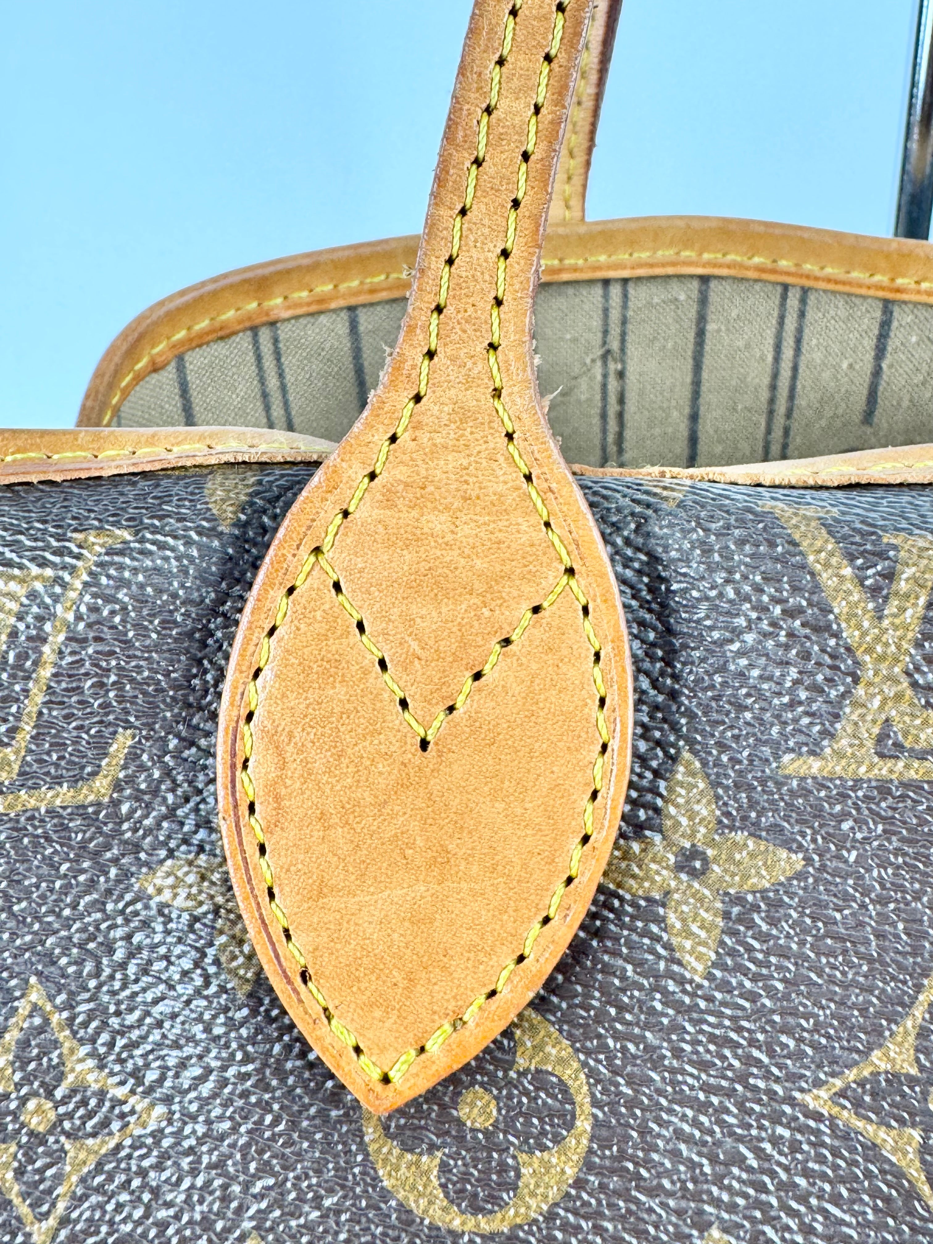 Louis Vuitton 2012 'Neverfull' Monogrammed Tote Bag