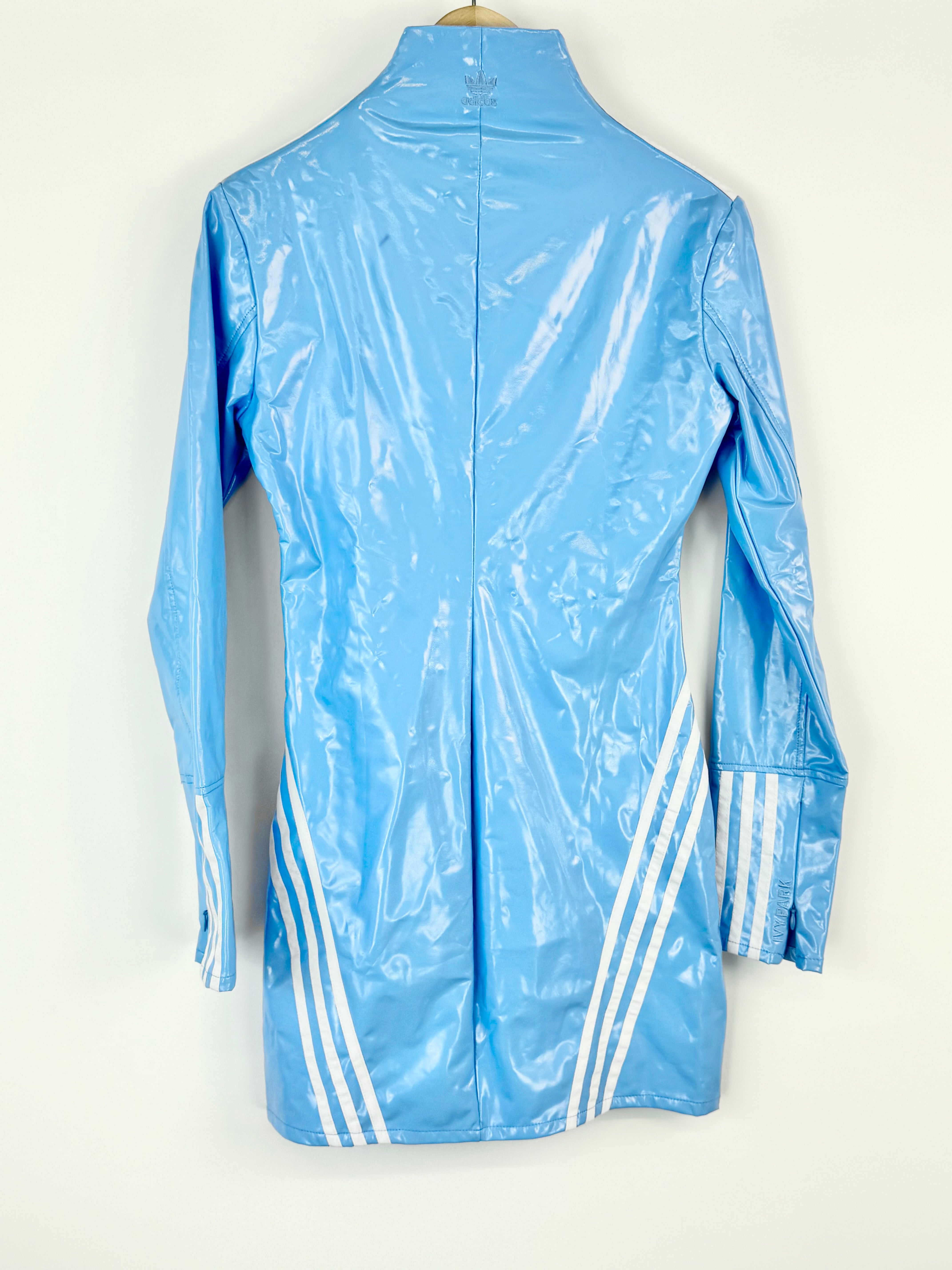 Adidas Ivy Park Sky Blue Latex Dress NWT - AU12/14