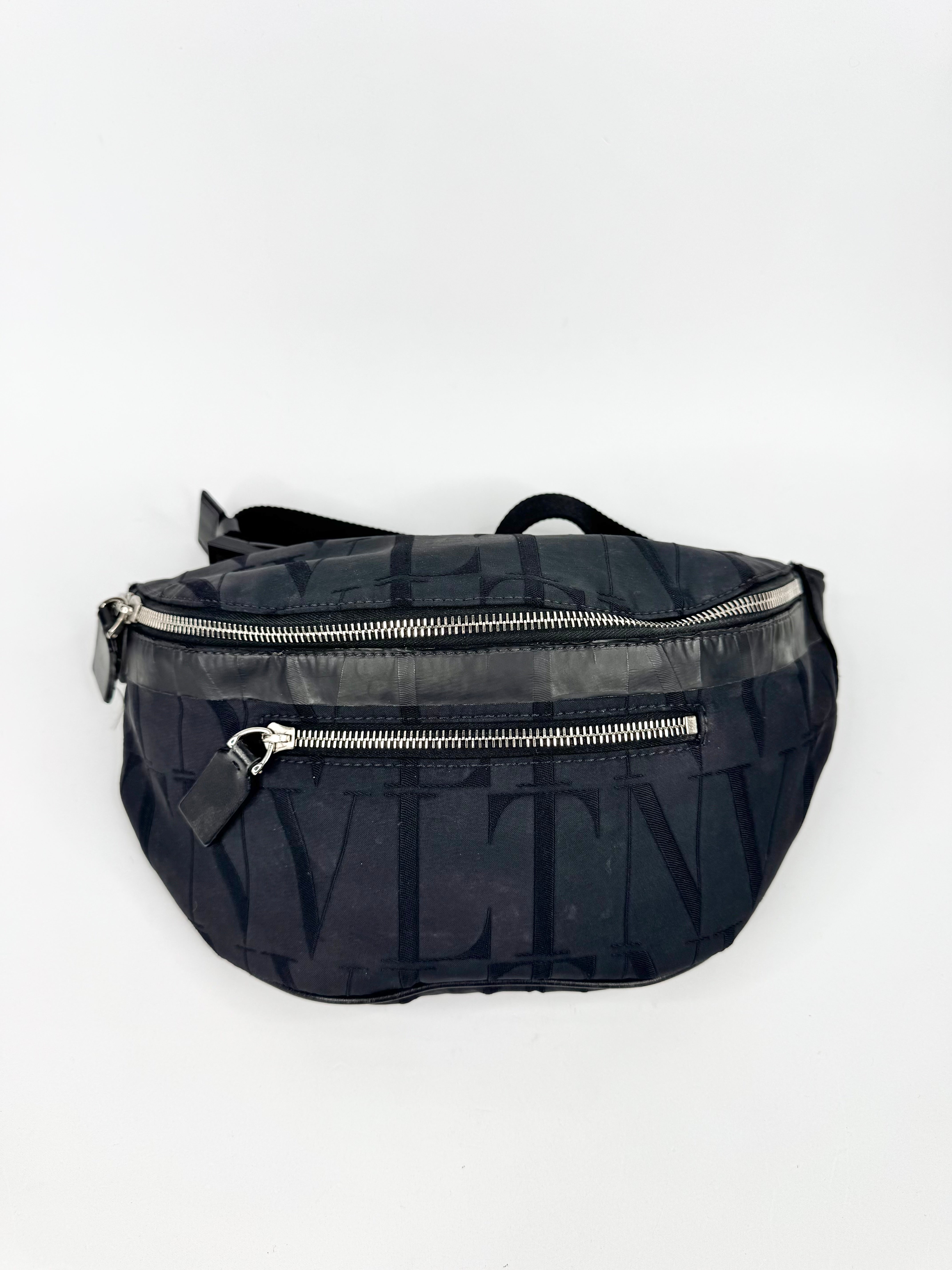 Valentino Garavani Black Bumbag