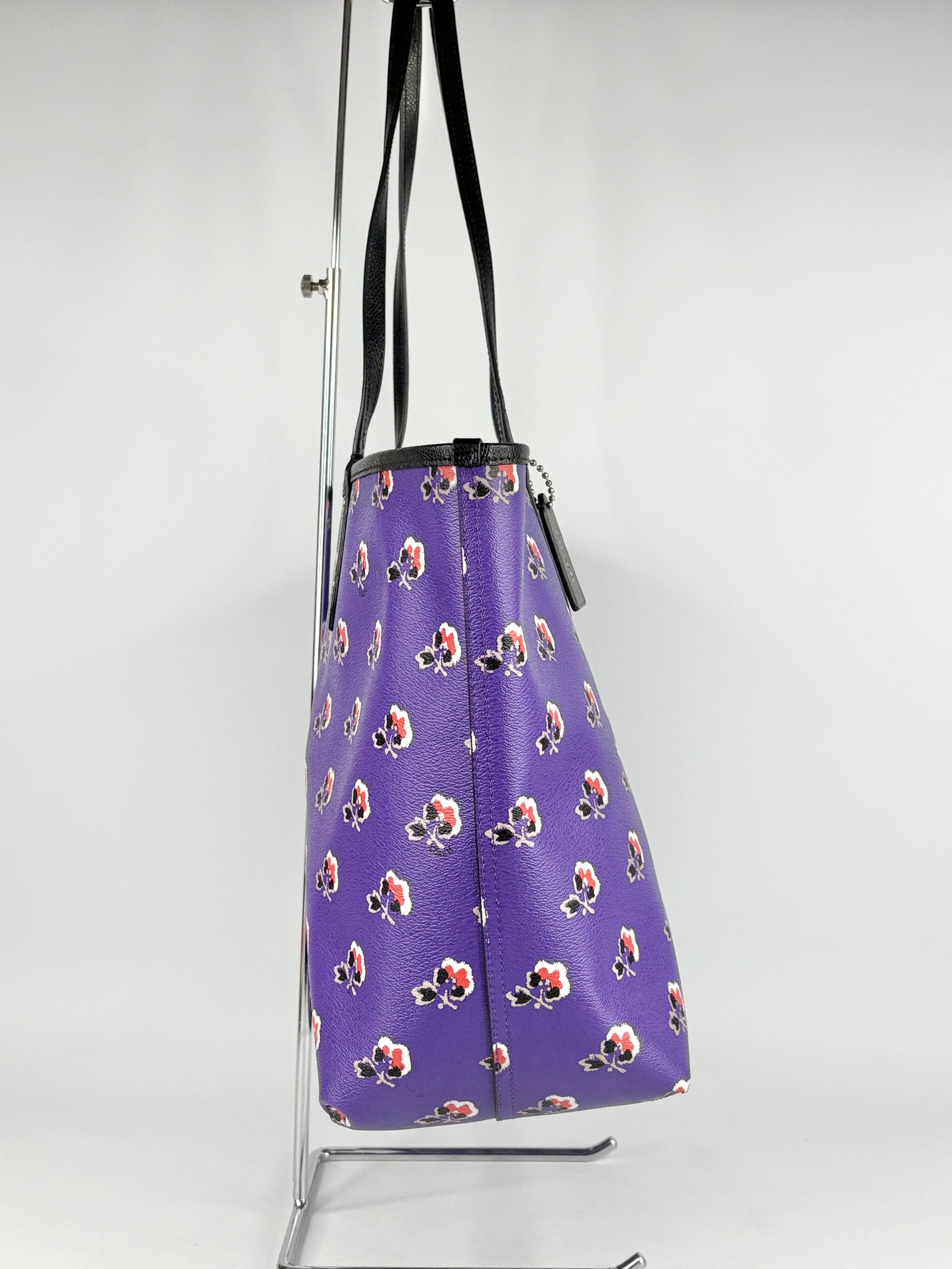 Coach Canvas Reversible City Tote Bag