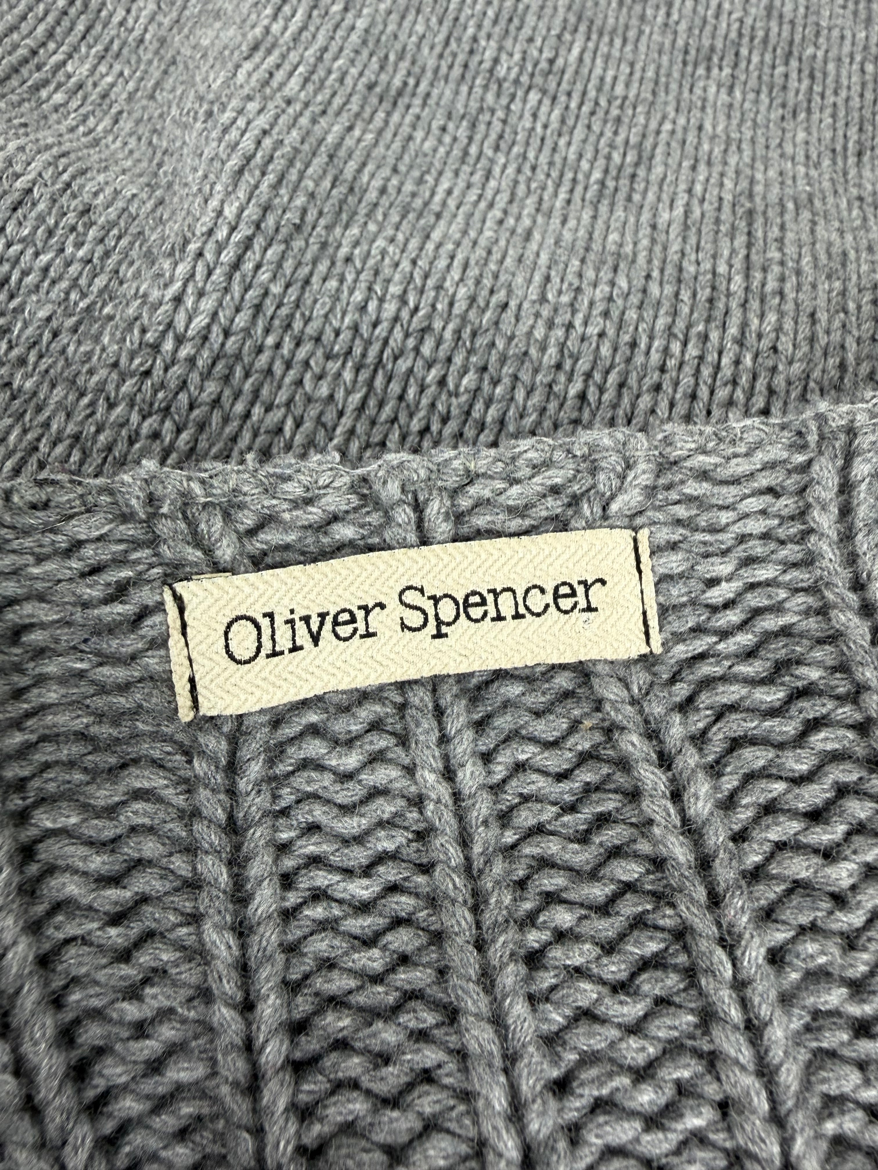 Oliver Spencer Grey Knitted Sweater - S