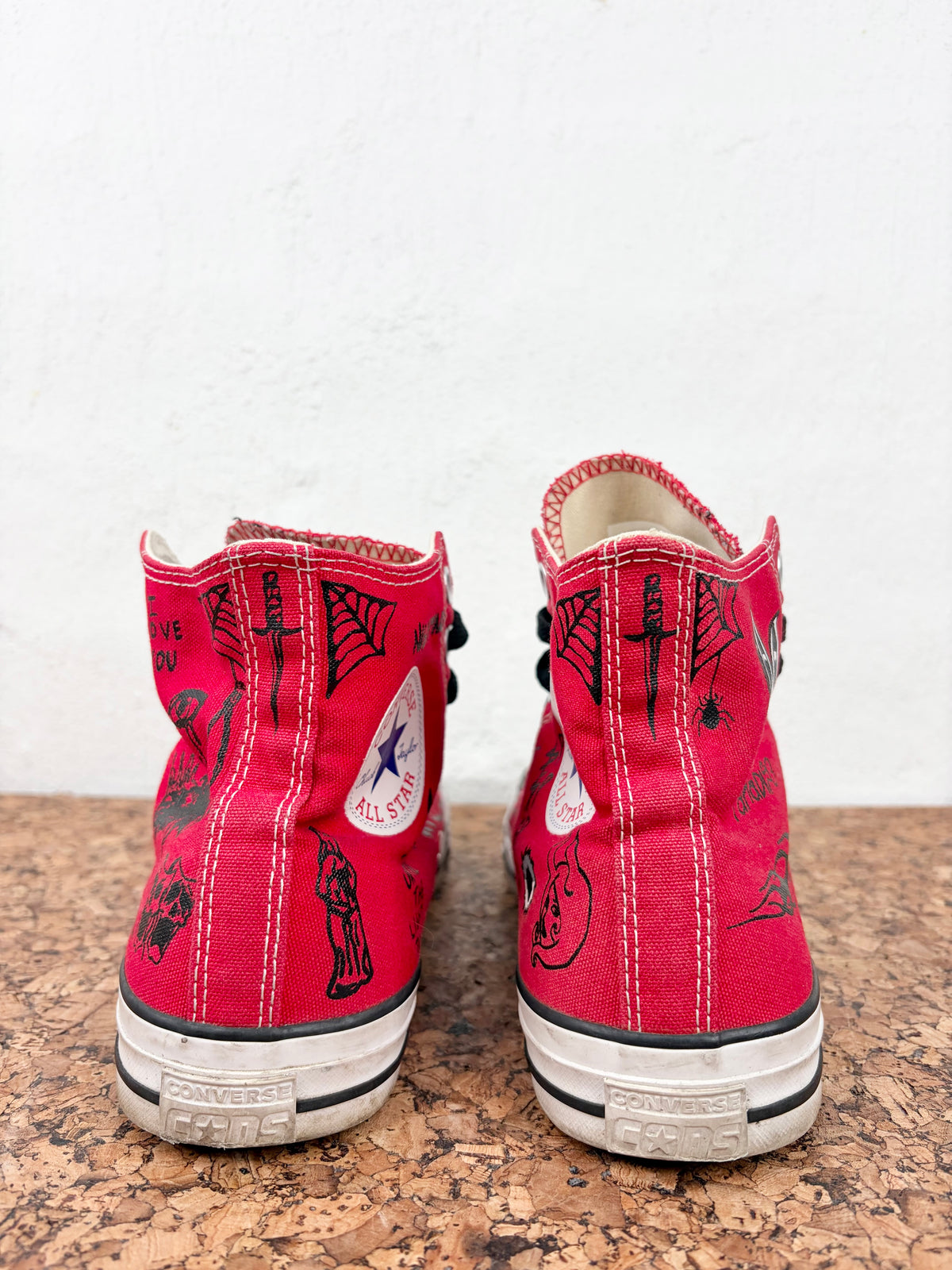 Sean Pablo x Converse Chuck Taylor All Star Pro ‘Red’ High Tops - EU41