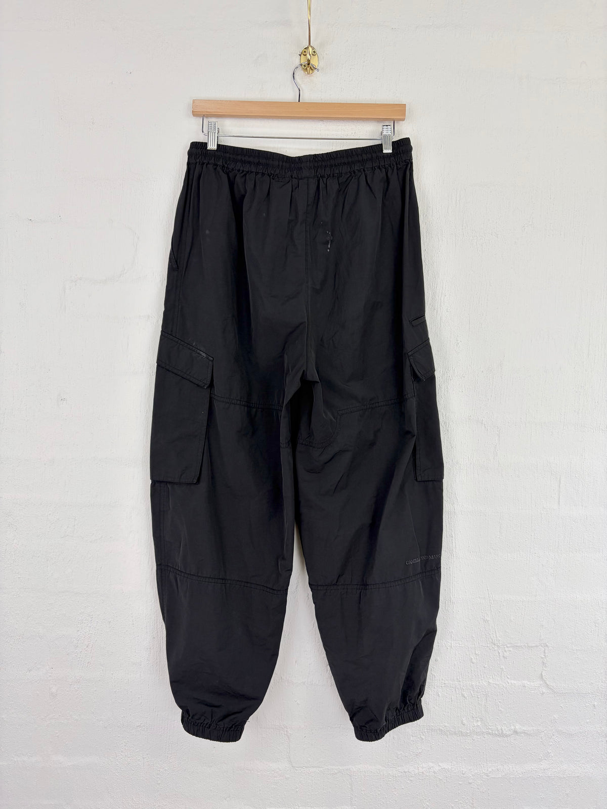 Camilla and Marc Black Cargo Jogger - AU12