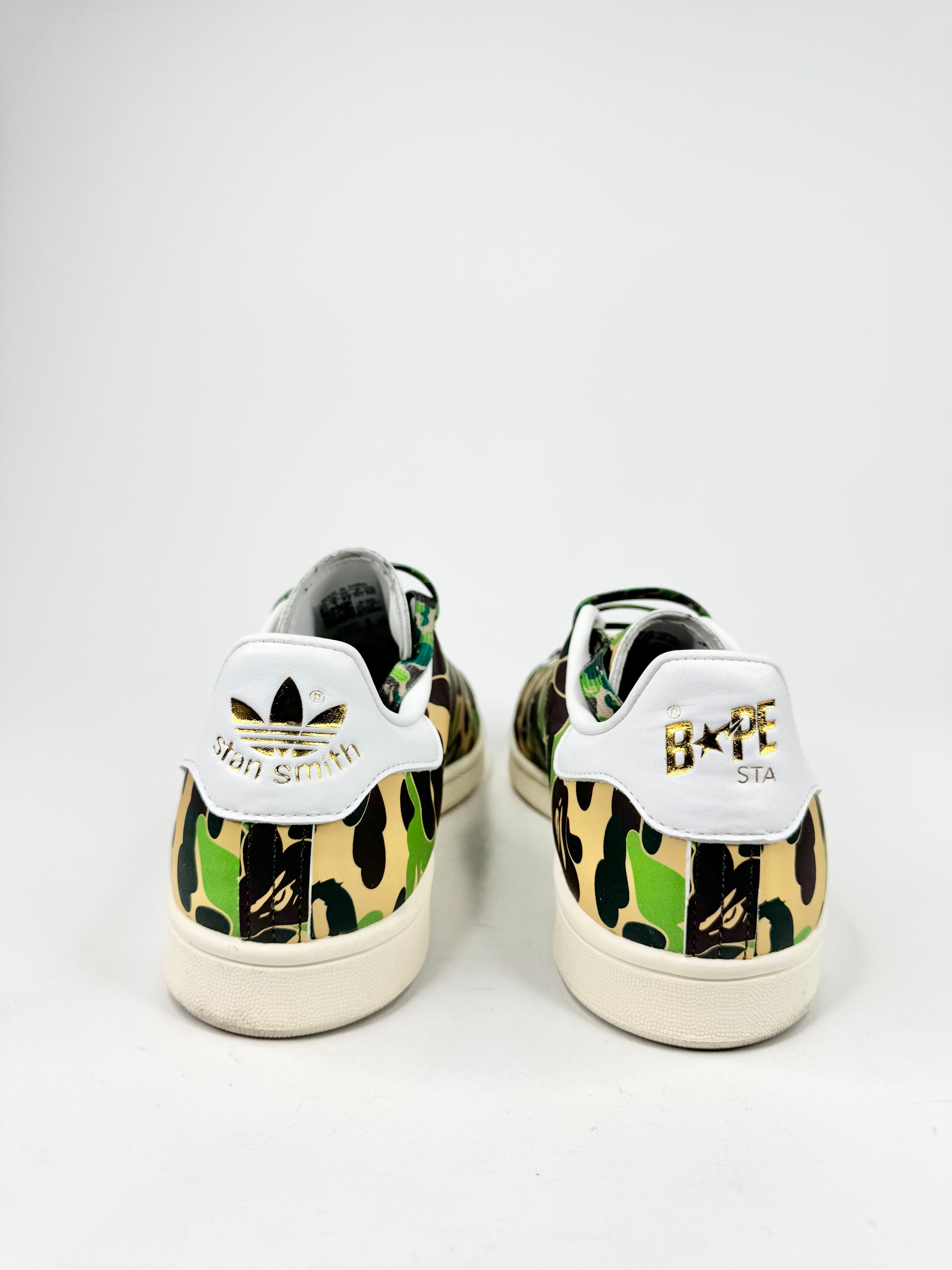 Stan Smith x Bape Camo Sneakers - EU42