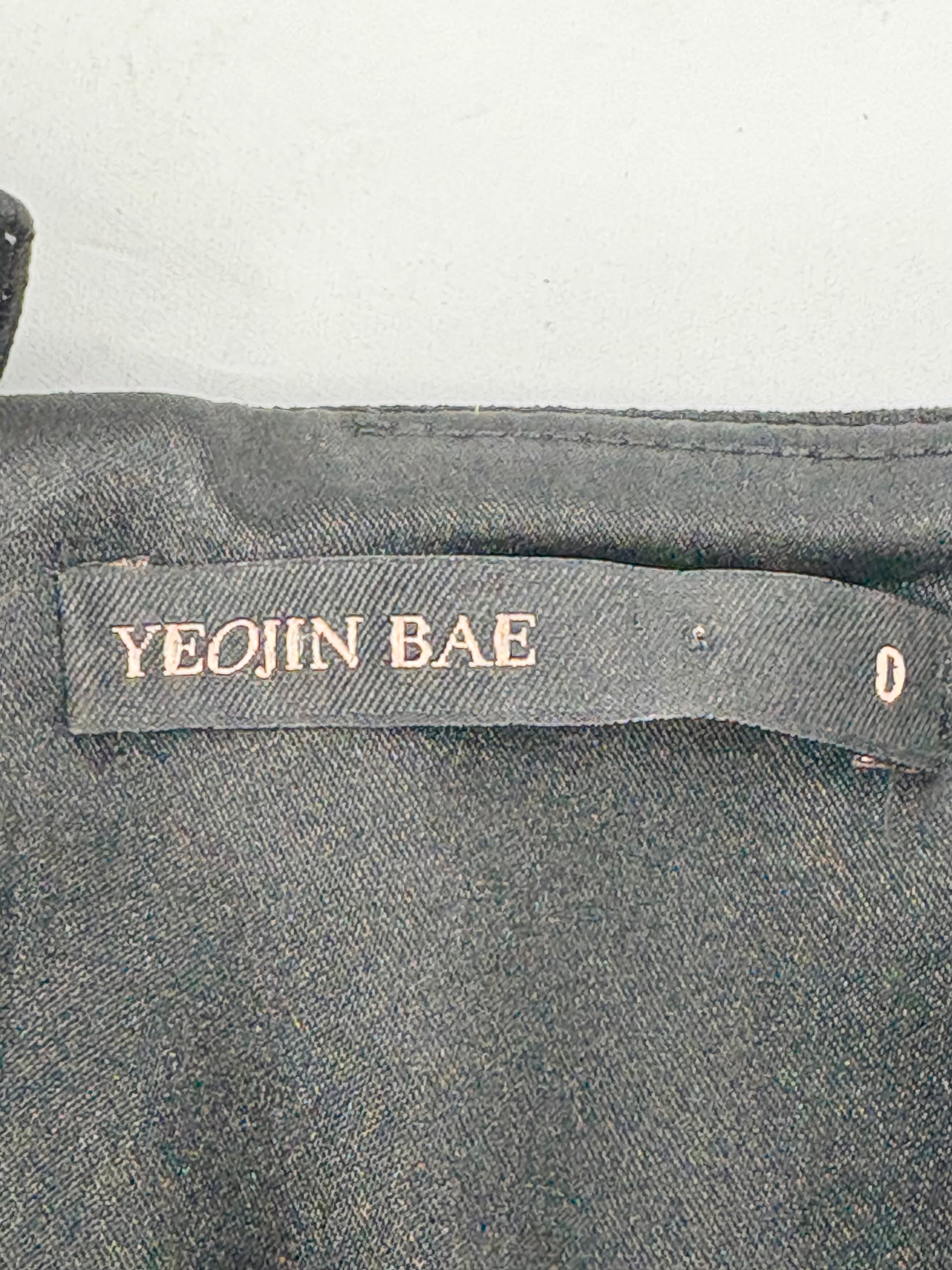 Yeojin Bae Black & Navy Blue Two-Tone Strap Dress - AU6/8