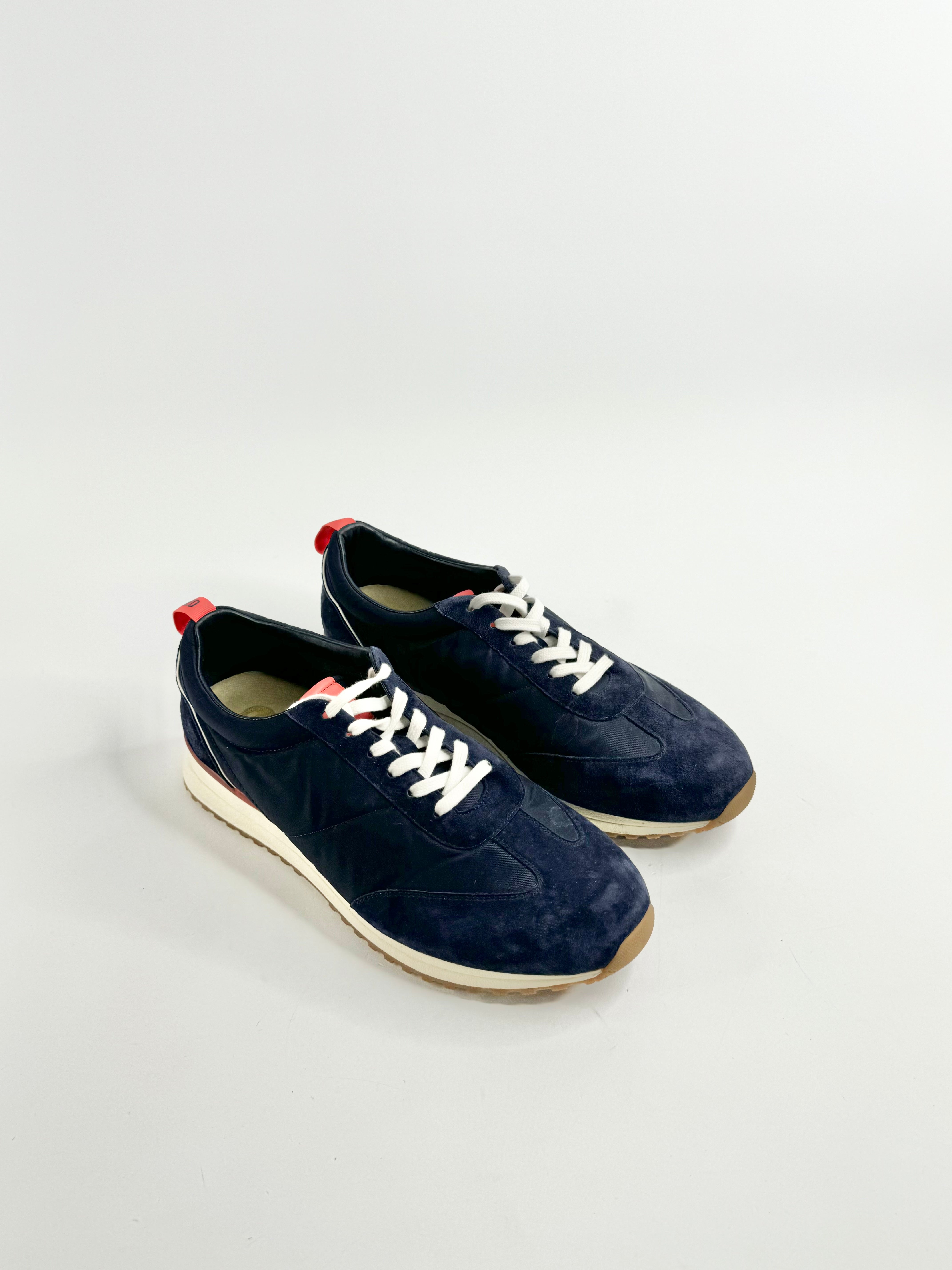 Bared 'Saker' Navy Mix Suede Sneakers - EU42
