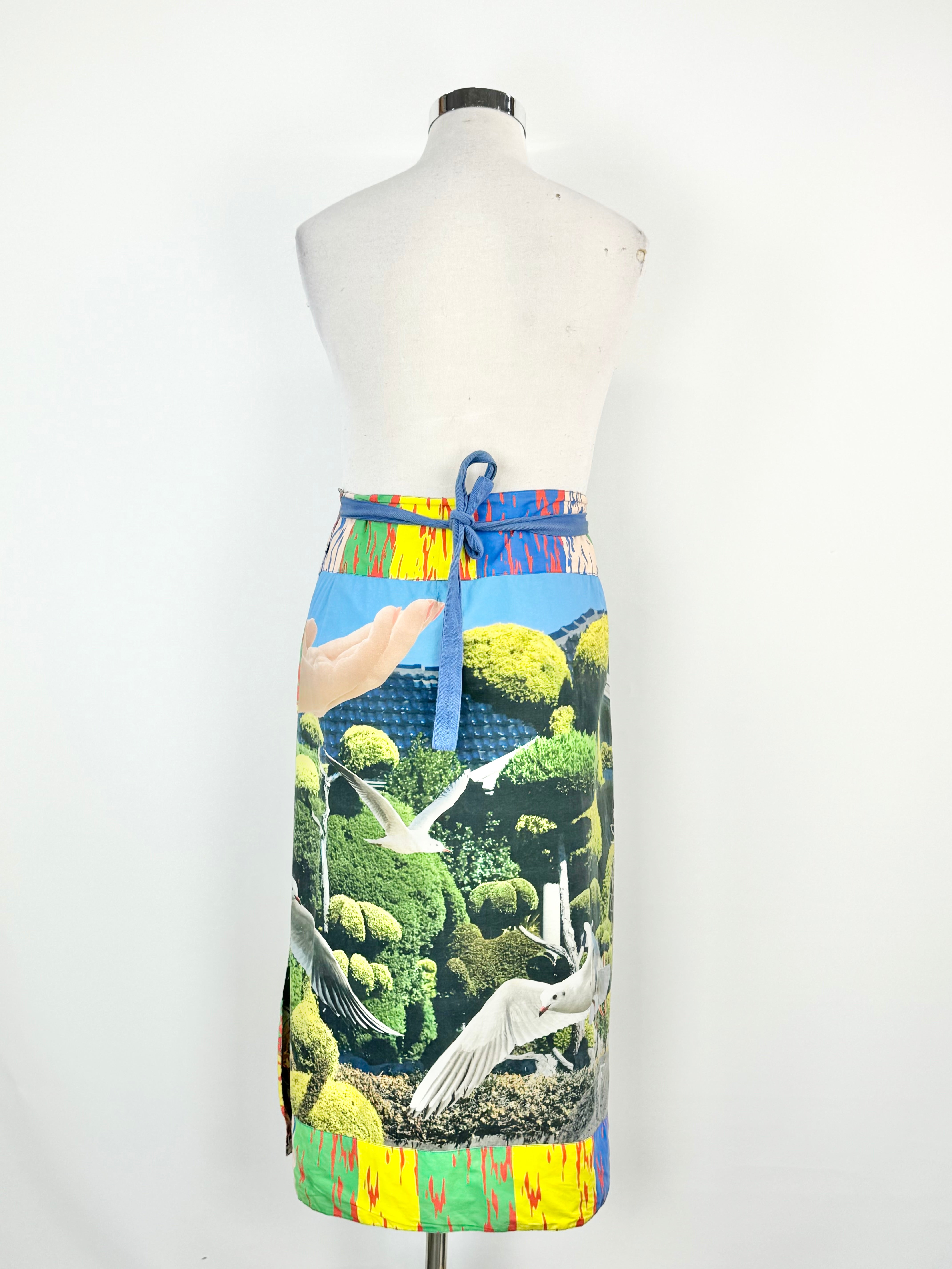 Verner Handsome Seagull Sarong Style Skirt - AU10/12