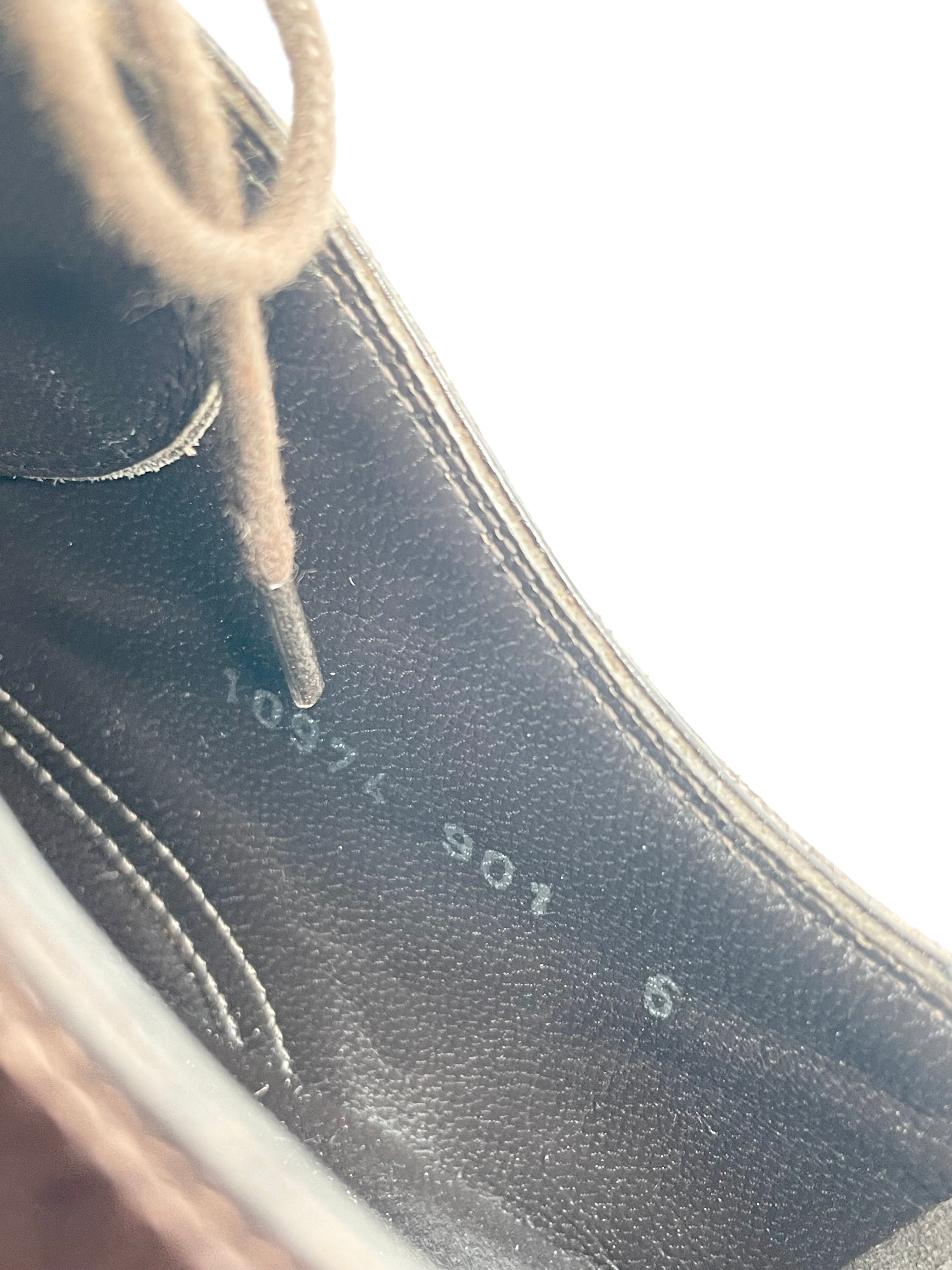 Fratelli Rossetti Chestnut Leather Wing-Top Dress Shoes - EU38.5