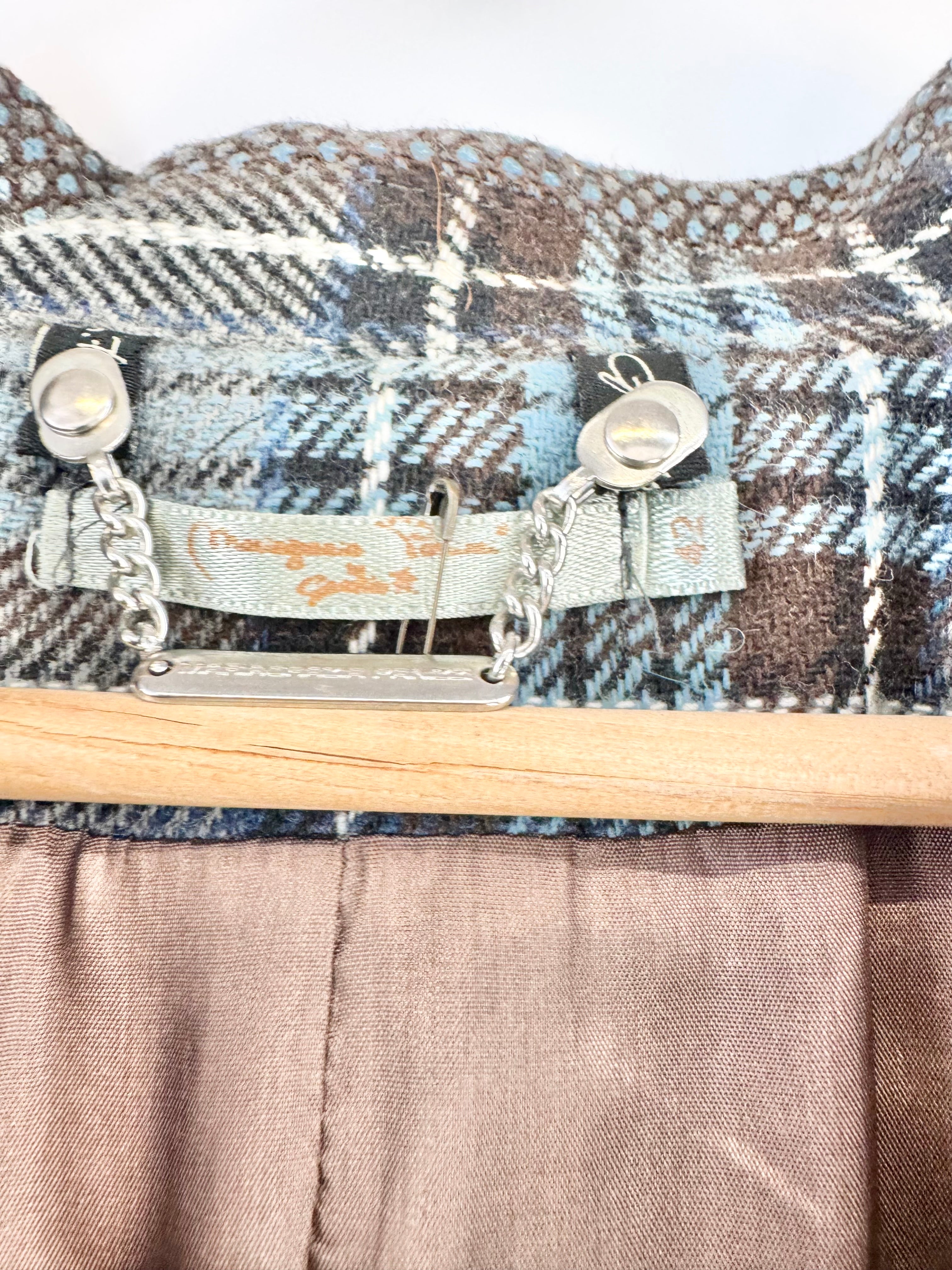 Mariagrazia Pannizi Jacket Trouser Trim Blazer - AU10