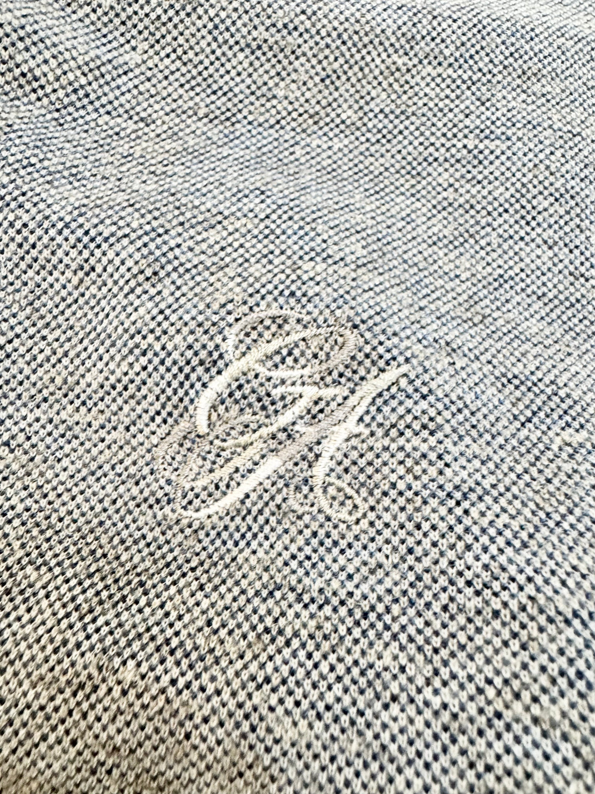 Giorgio Armani Grey Monogram T-Shirt - AU10
