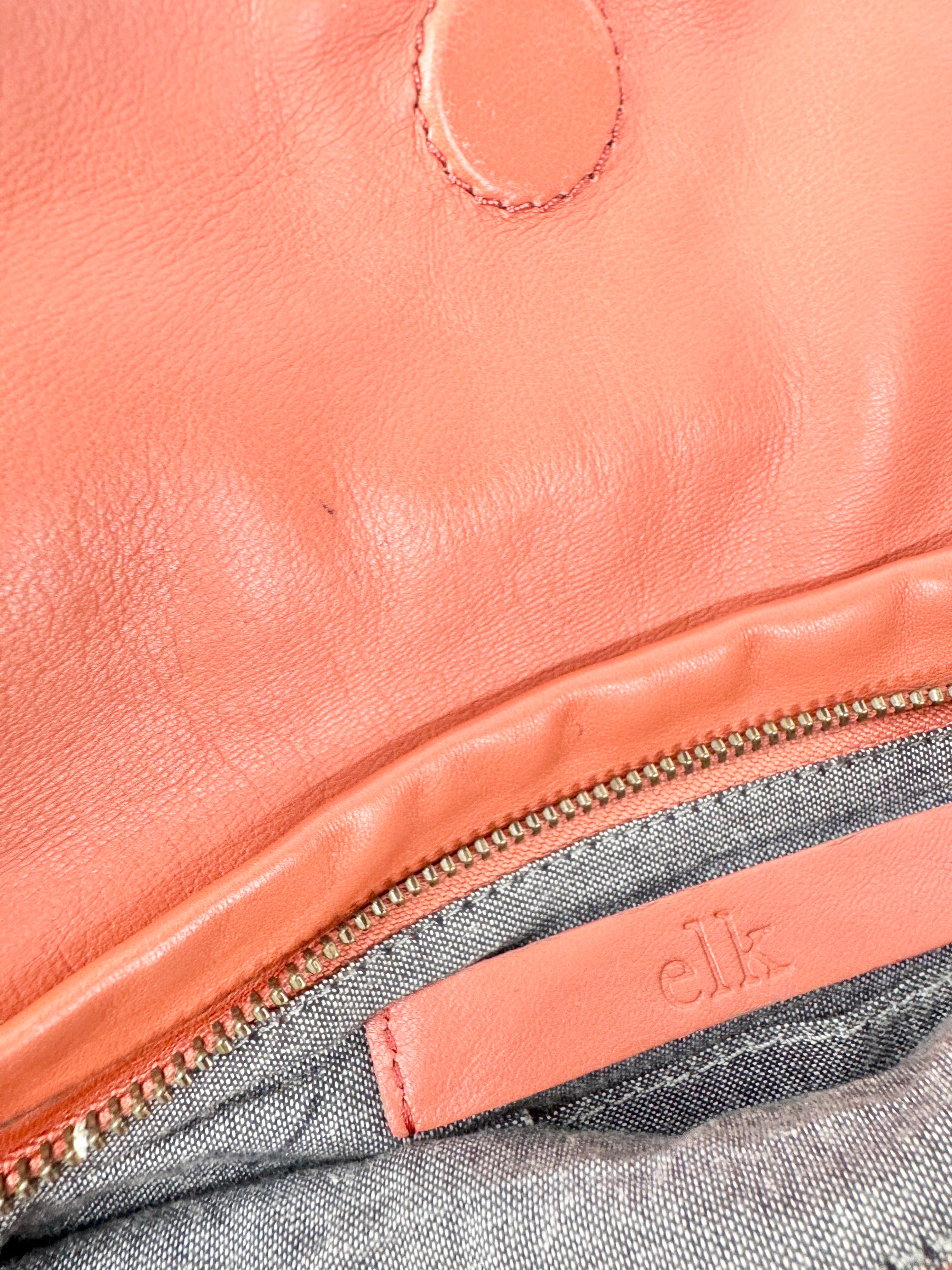 Elk Buttery Soft Coral Cross Body Bag