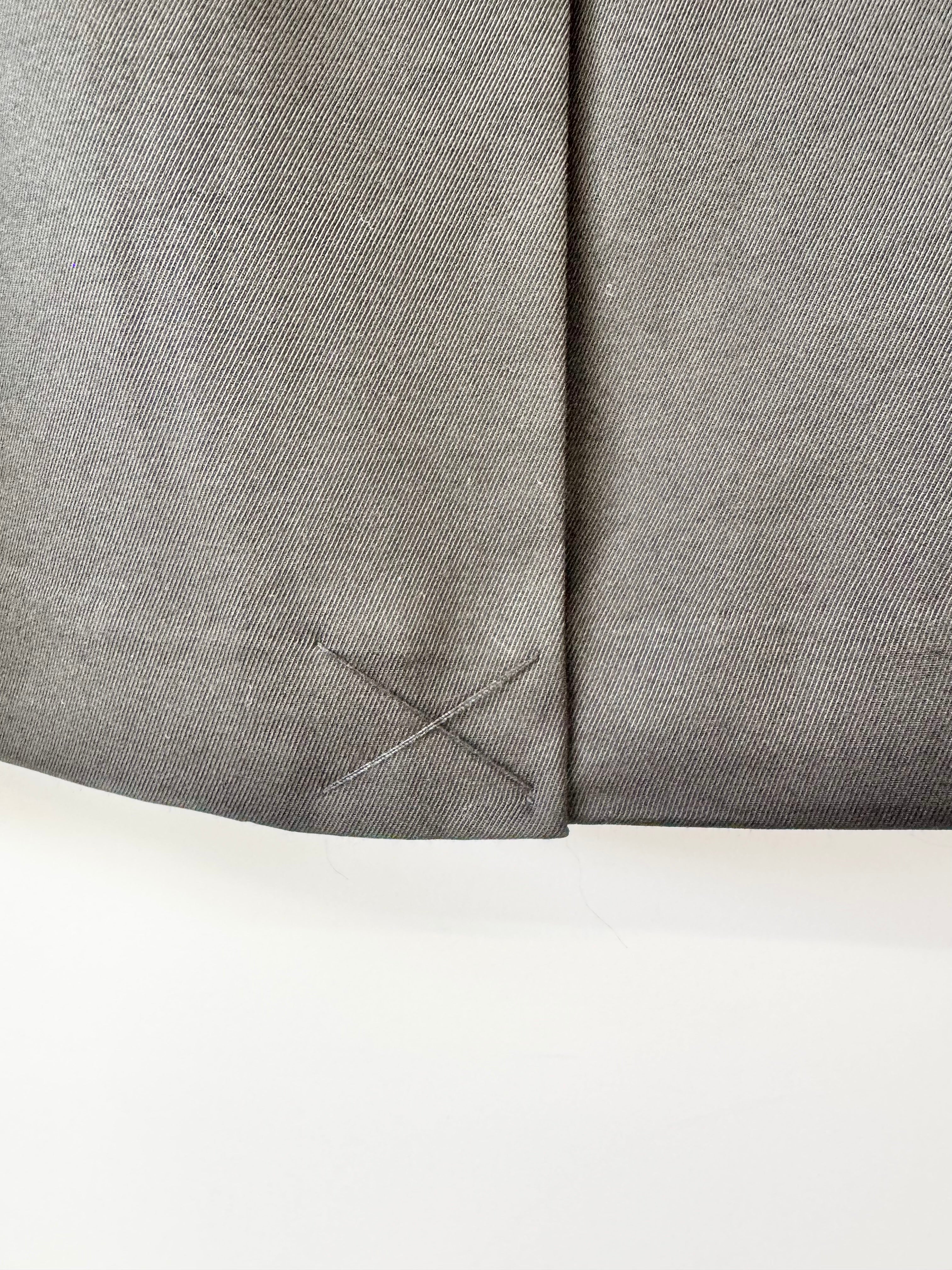 Oroton Black Pleated A-Line Skirt - AU10