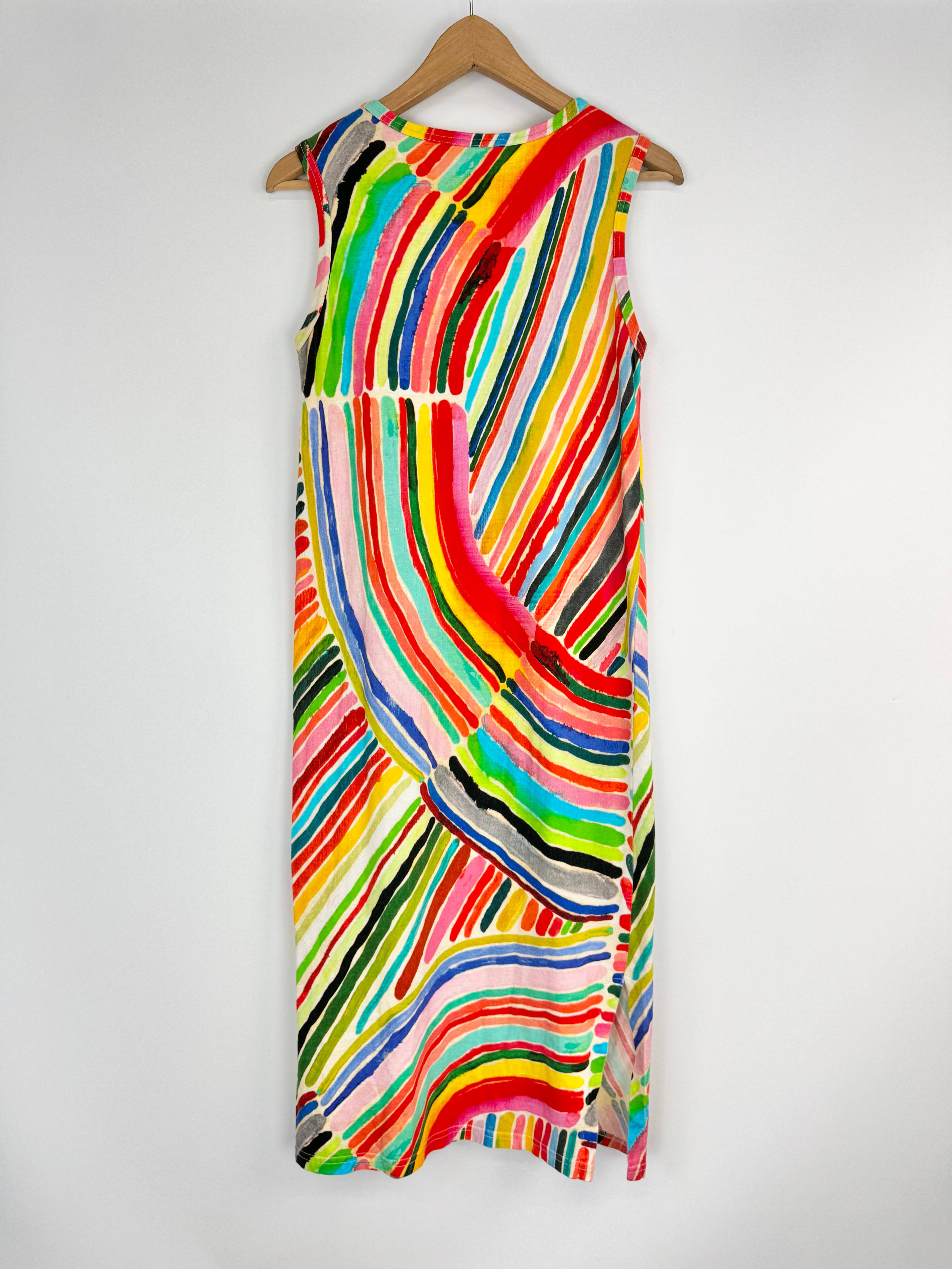 Gorman x Kindah Khalidy Organic Cotton 'Rainbow' Dress - AU8