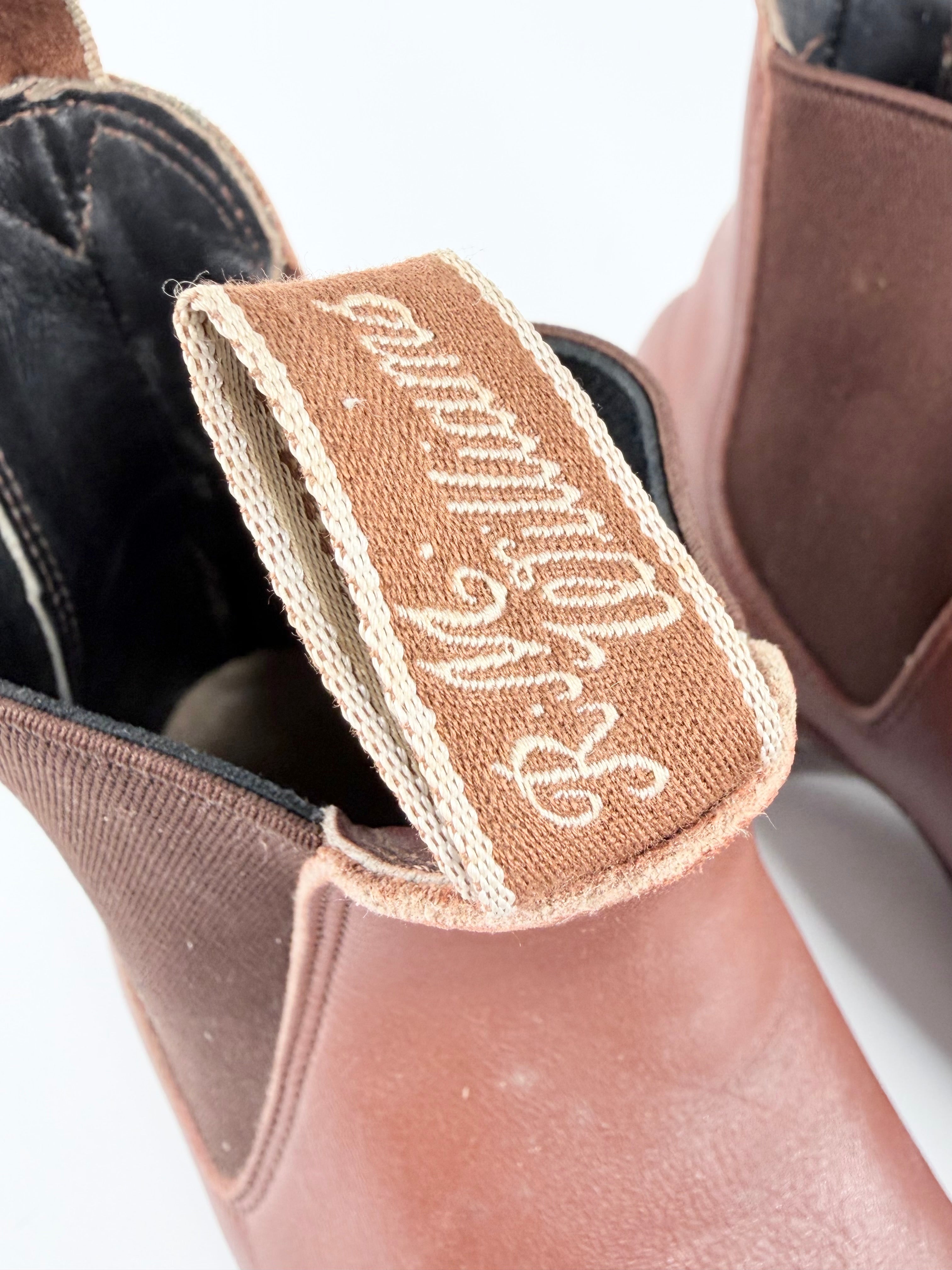 R.M. Williams Comfort Lady Yearling Chestnut Boots -