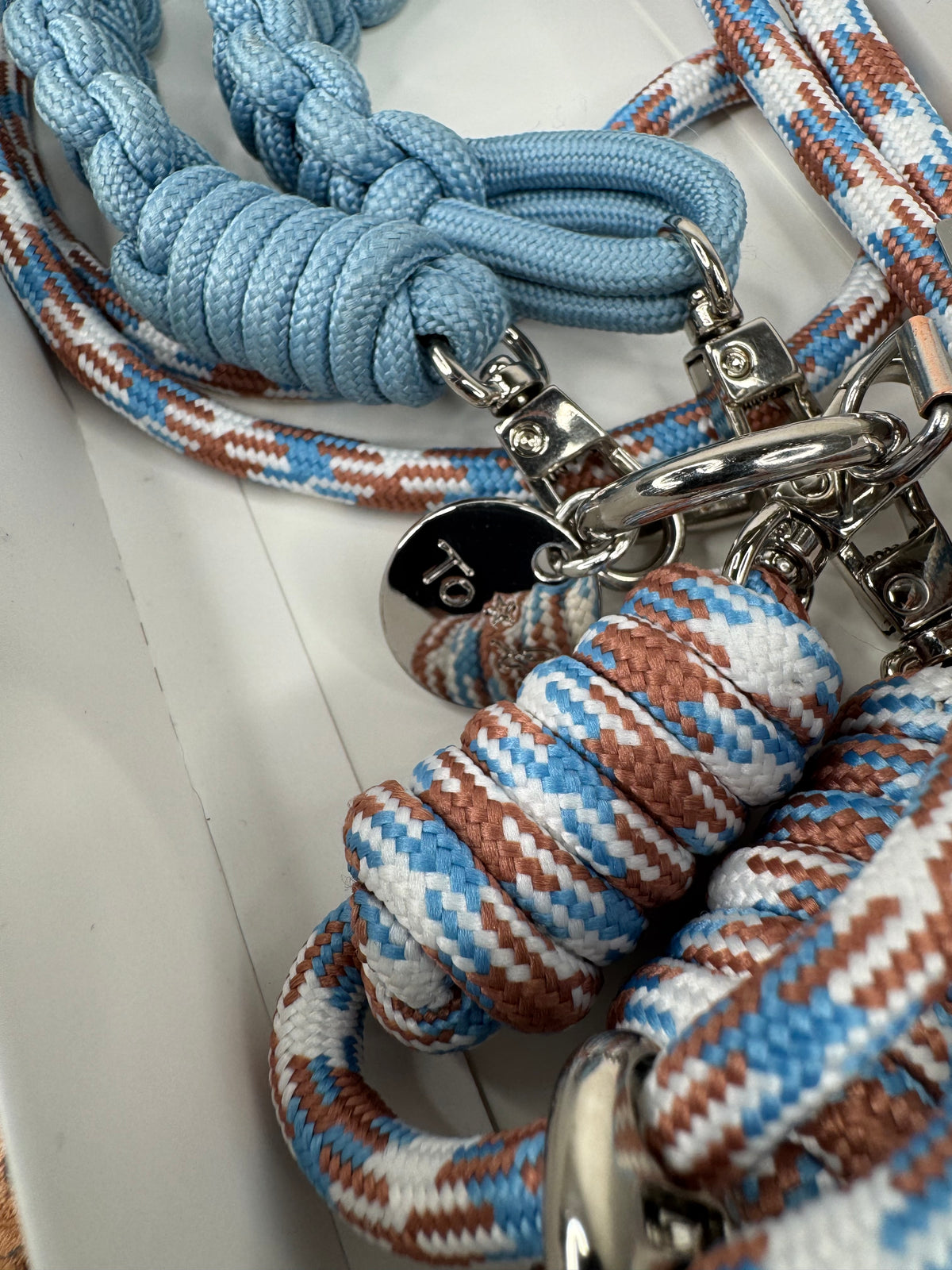 Agnès B. Blue Phone Strap NWT