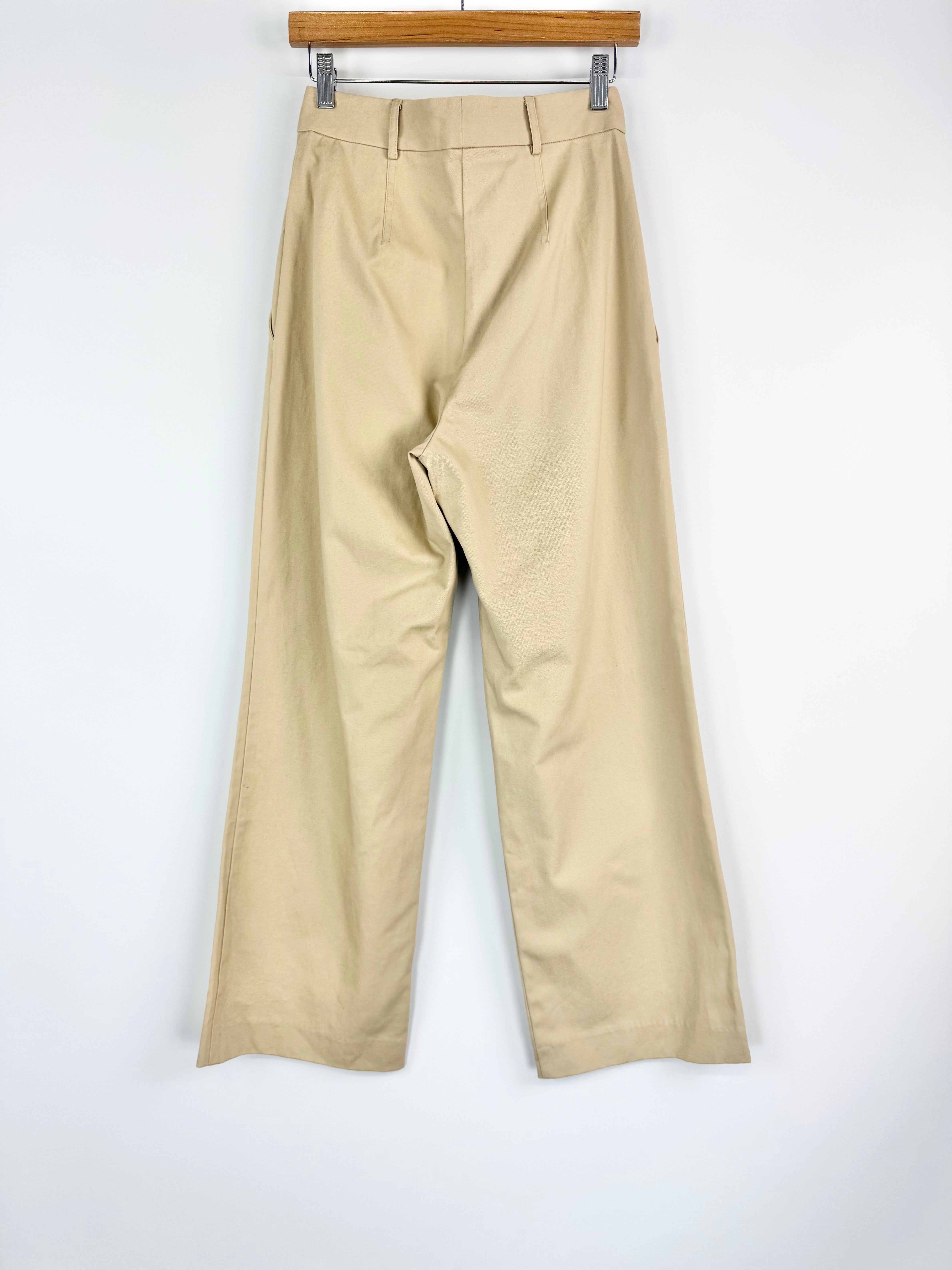 Bec + Bridge 'Talia' Beige Wide-Leg Pants NWT - AU8