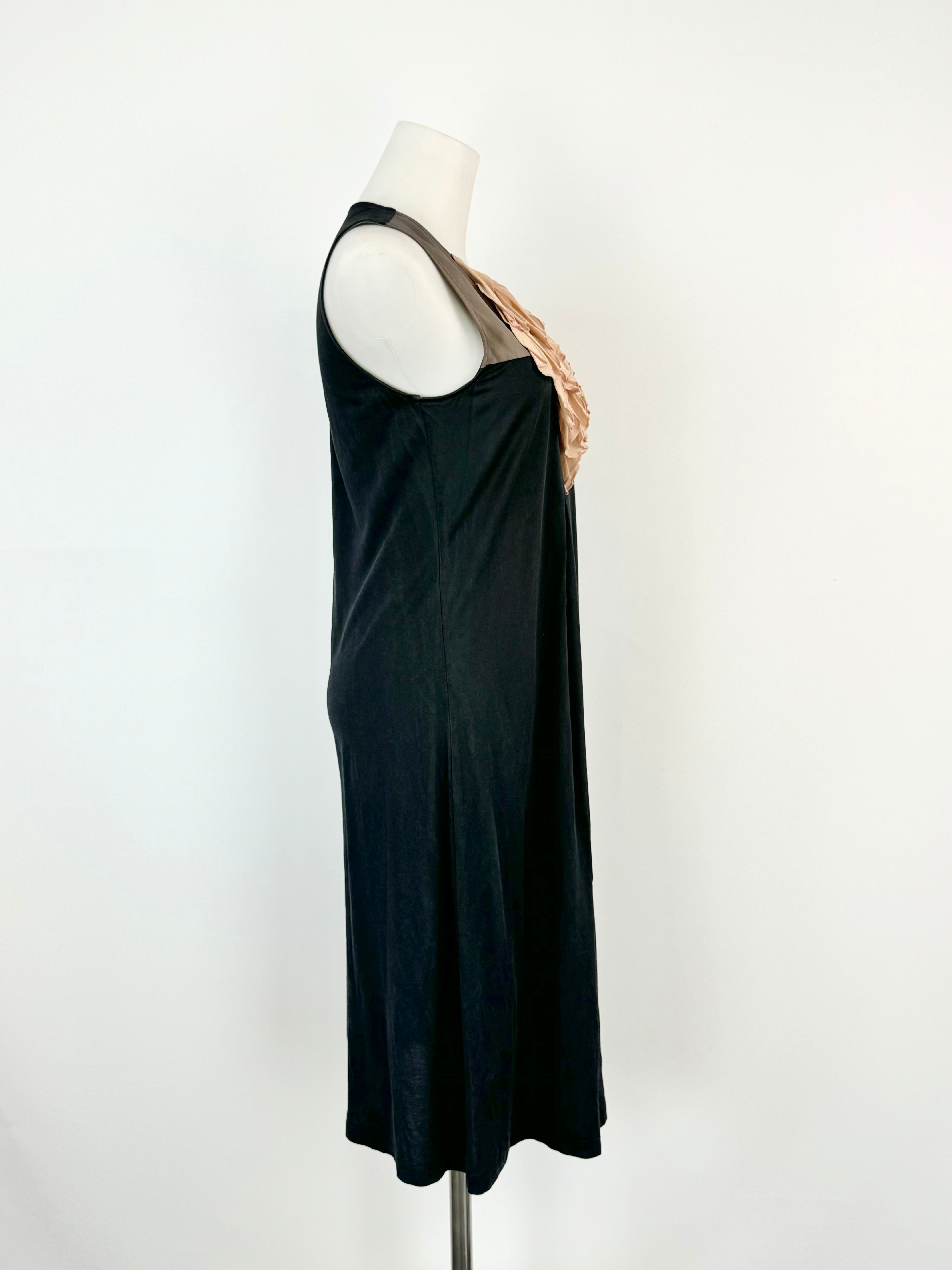Weekend by Max Mara Black Peach & Taupe Sheath Dress - AU8/10