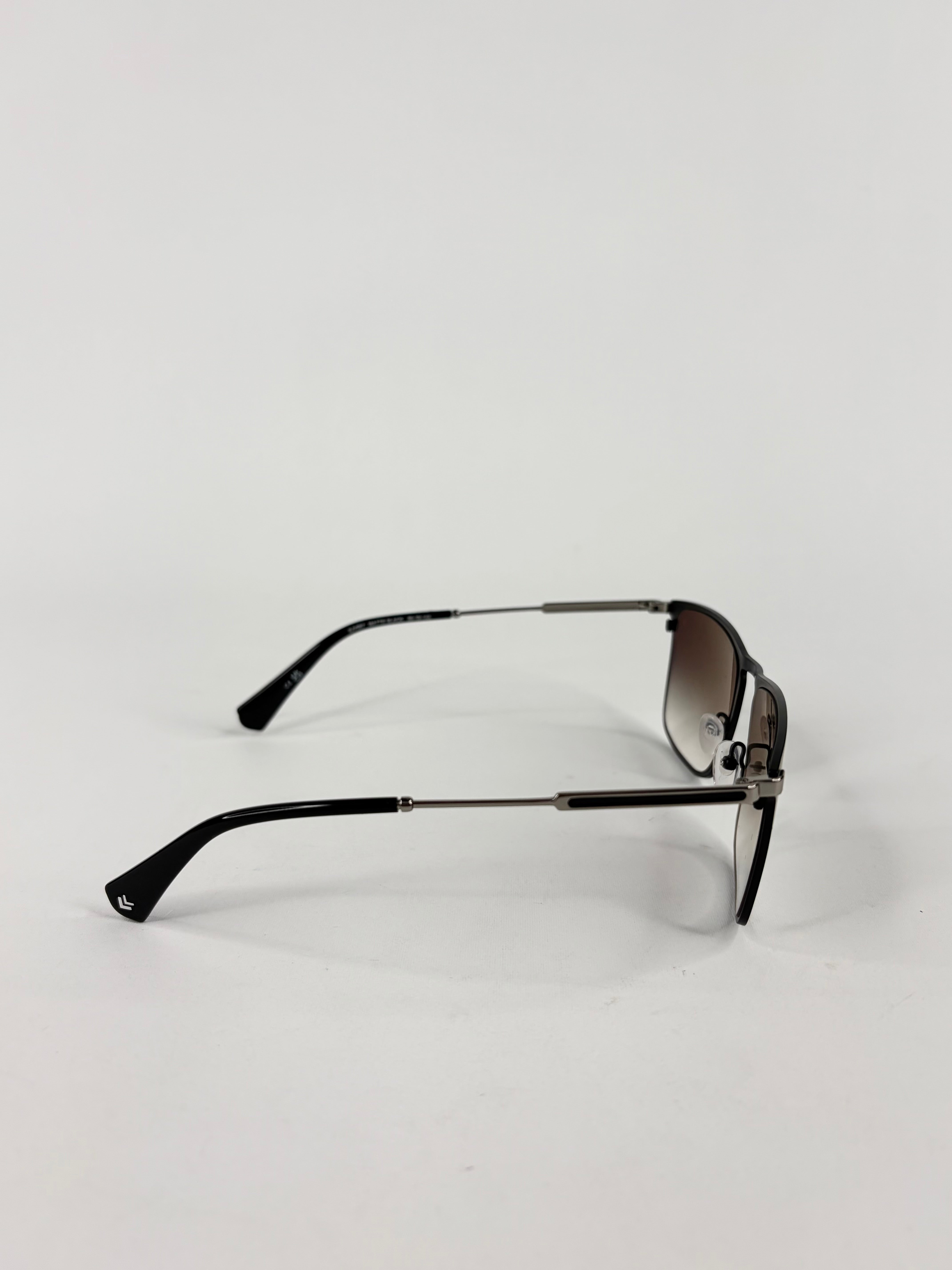 John Varvatos Black Sunglasses