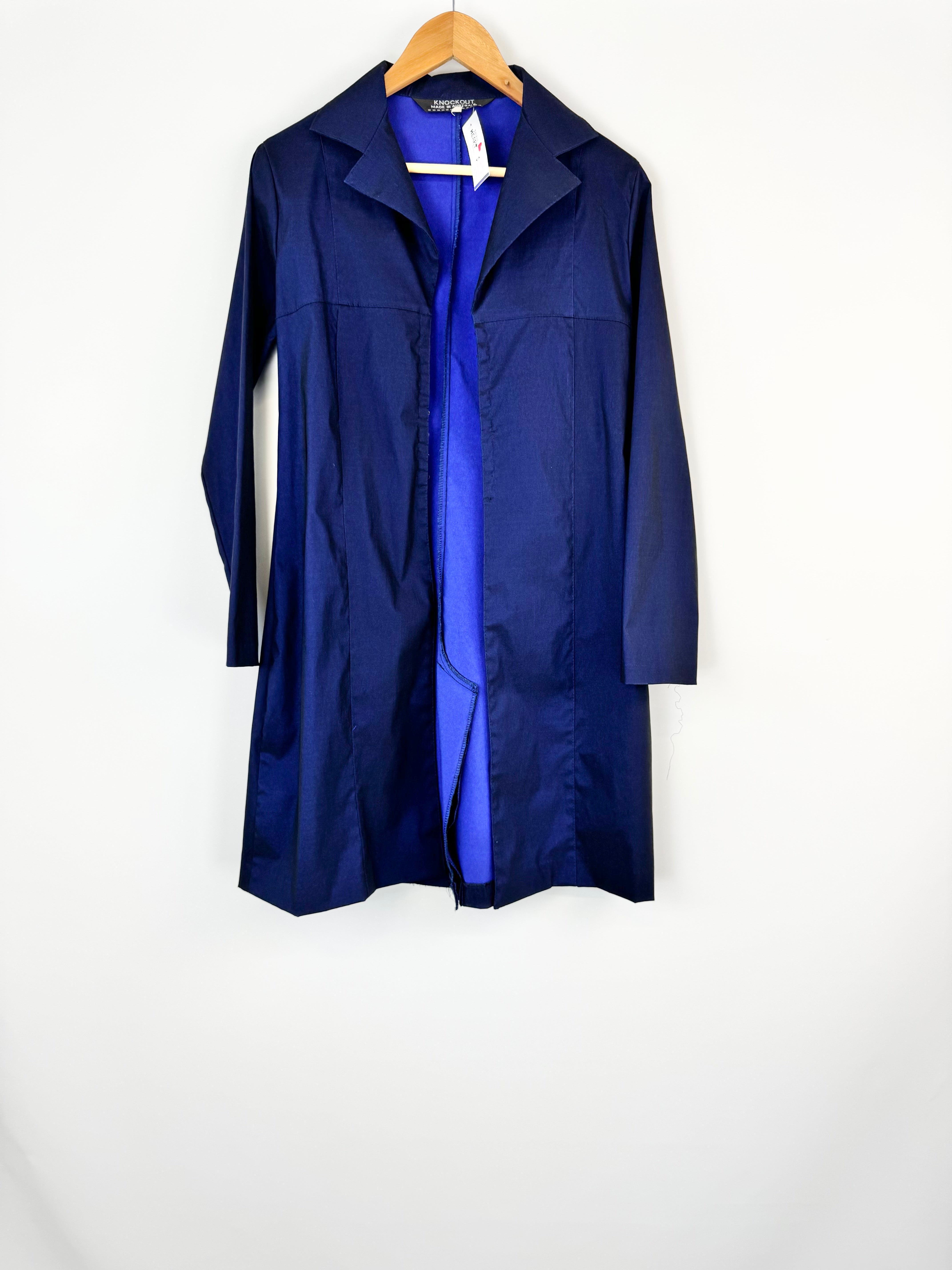 Vintage 90s Knockout Dark Violet Jacket - AU10