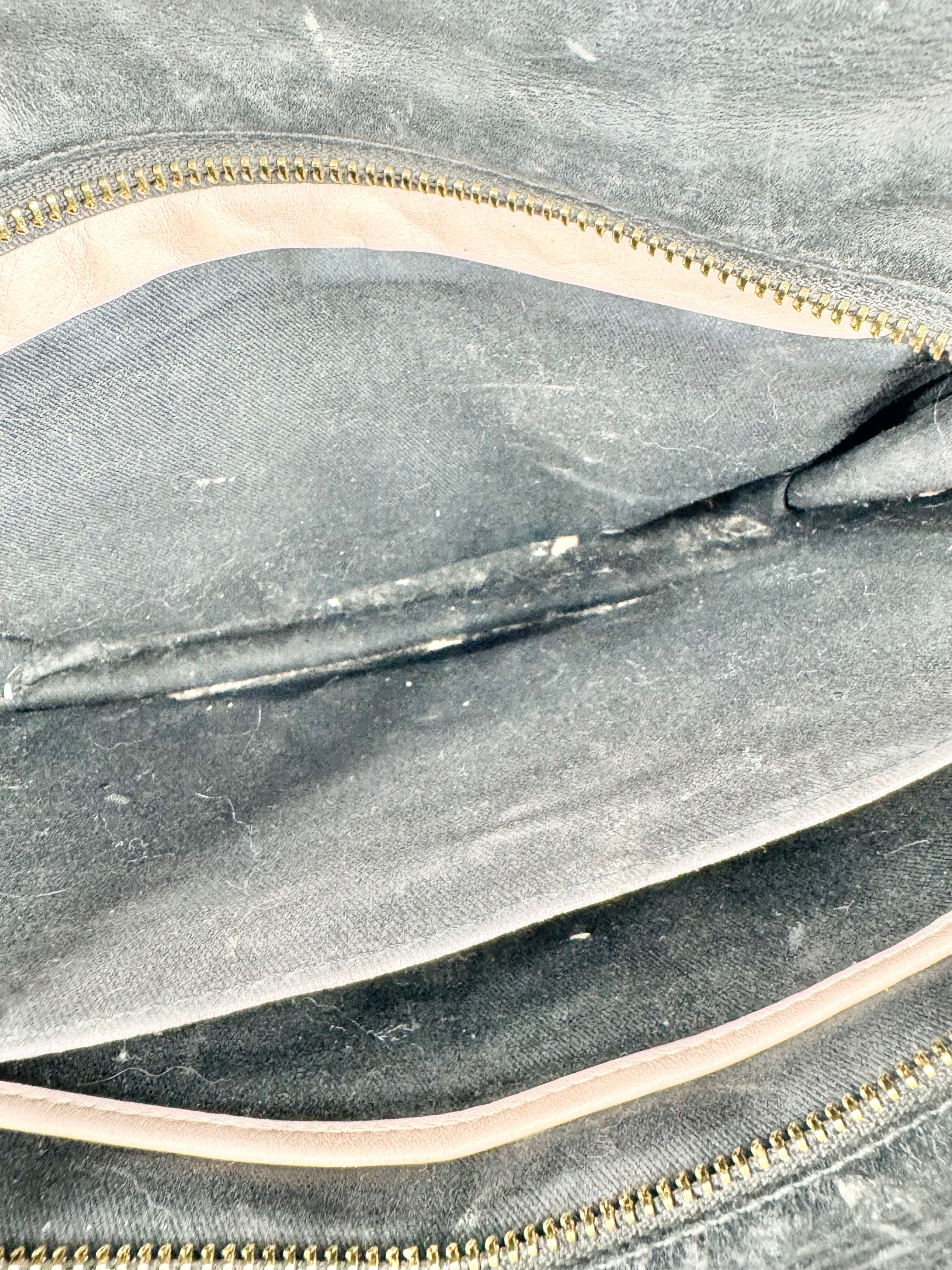 The Horse Black Leather Cross Body Bag