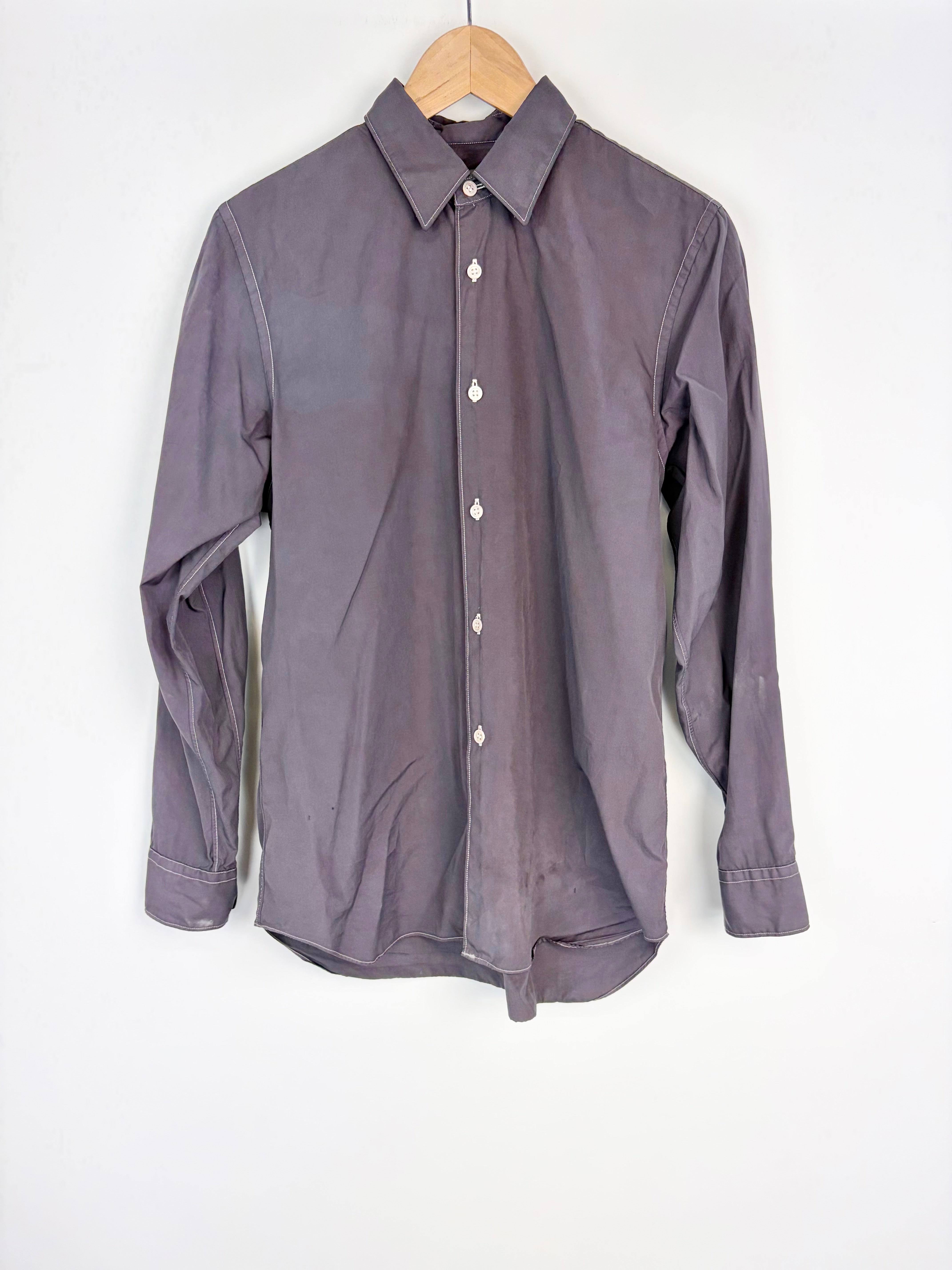 Comme des Garçons Muted Aubergine Shirt - S