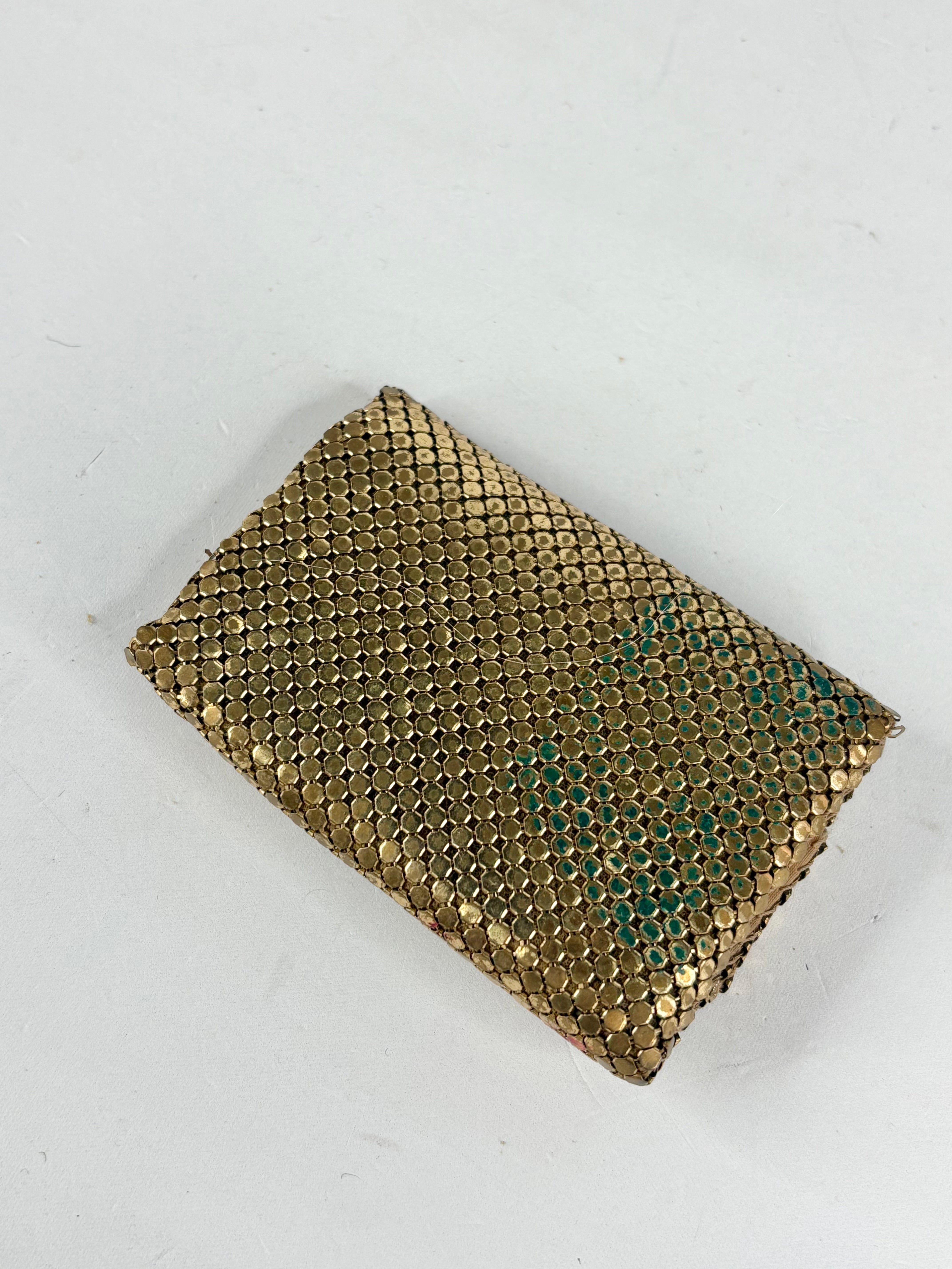 Vintage Gold Glomesh Key Holder