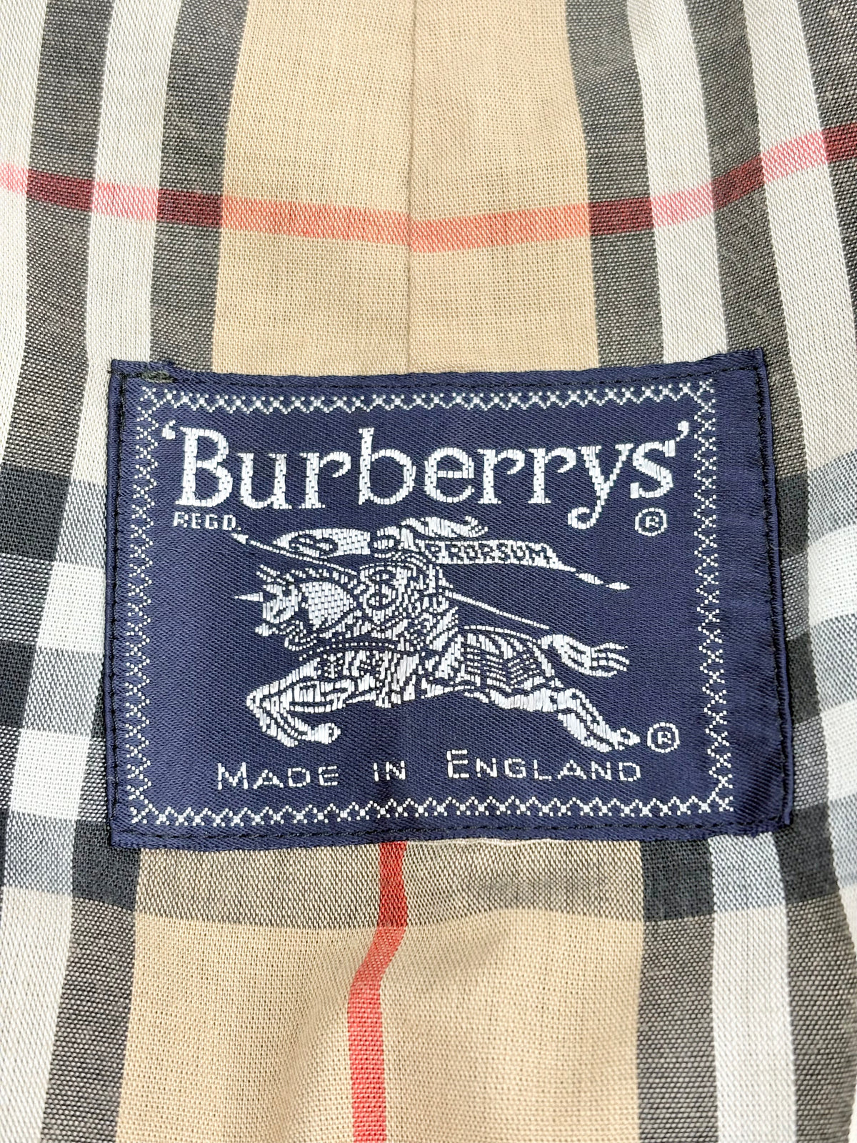 Burberrys of London Vintage 90s Hunter Green Trench Coat - AU18