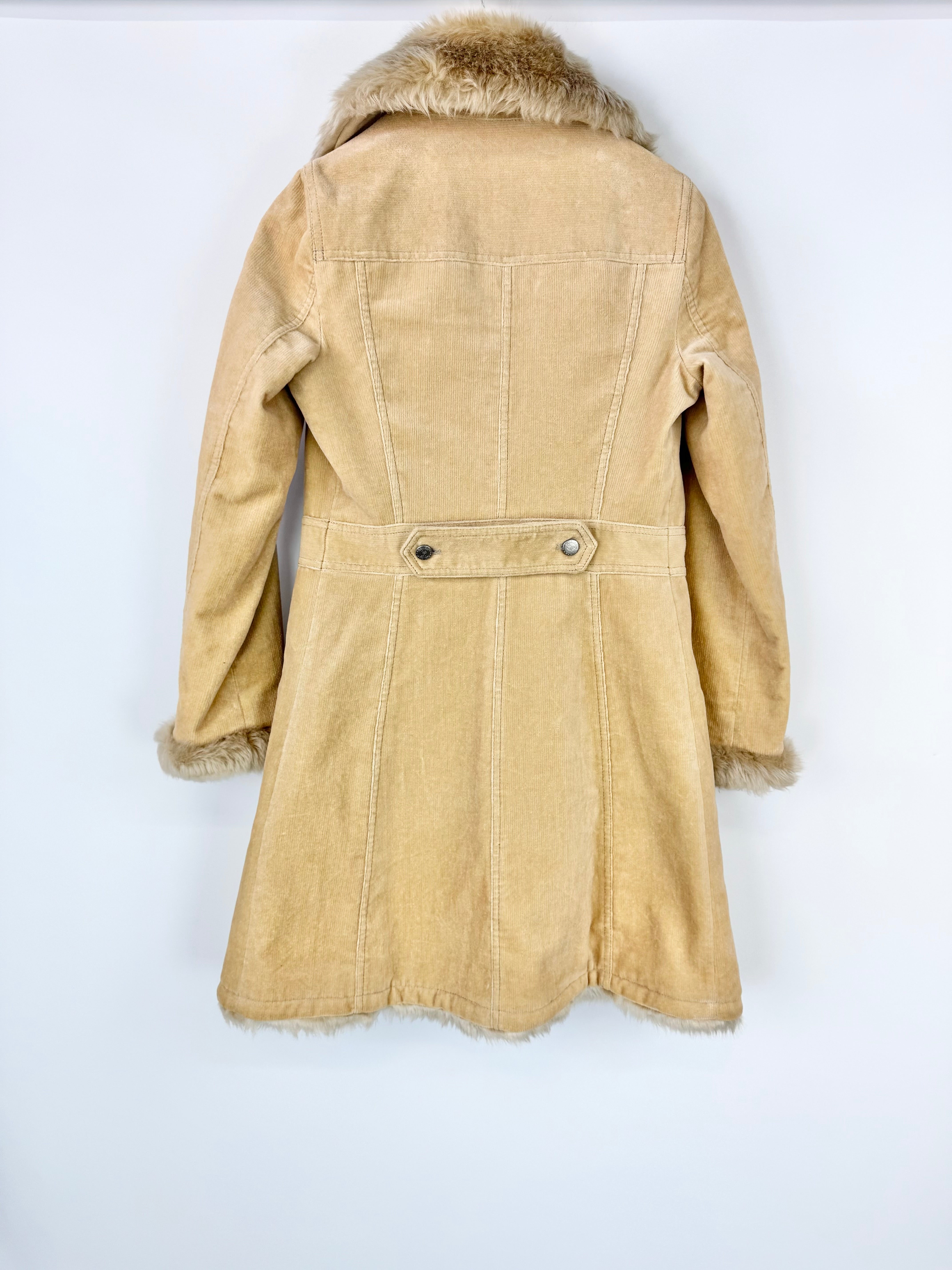 Vintage Retro Burberry Blue Penny Lane Jacket - AU8/10