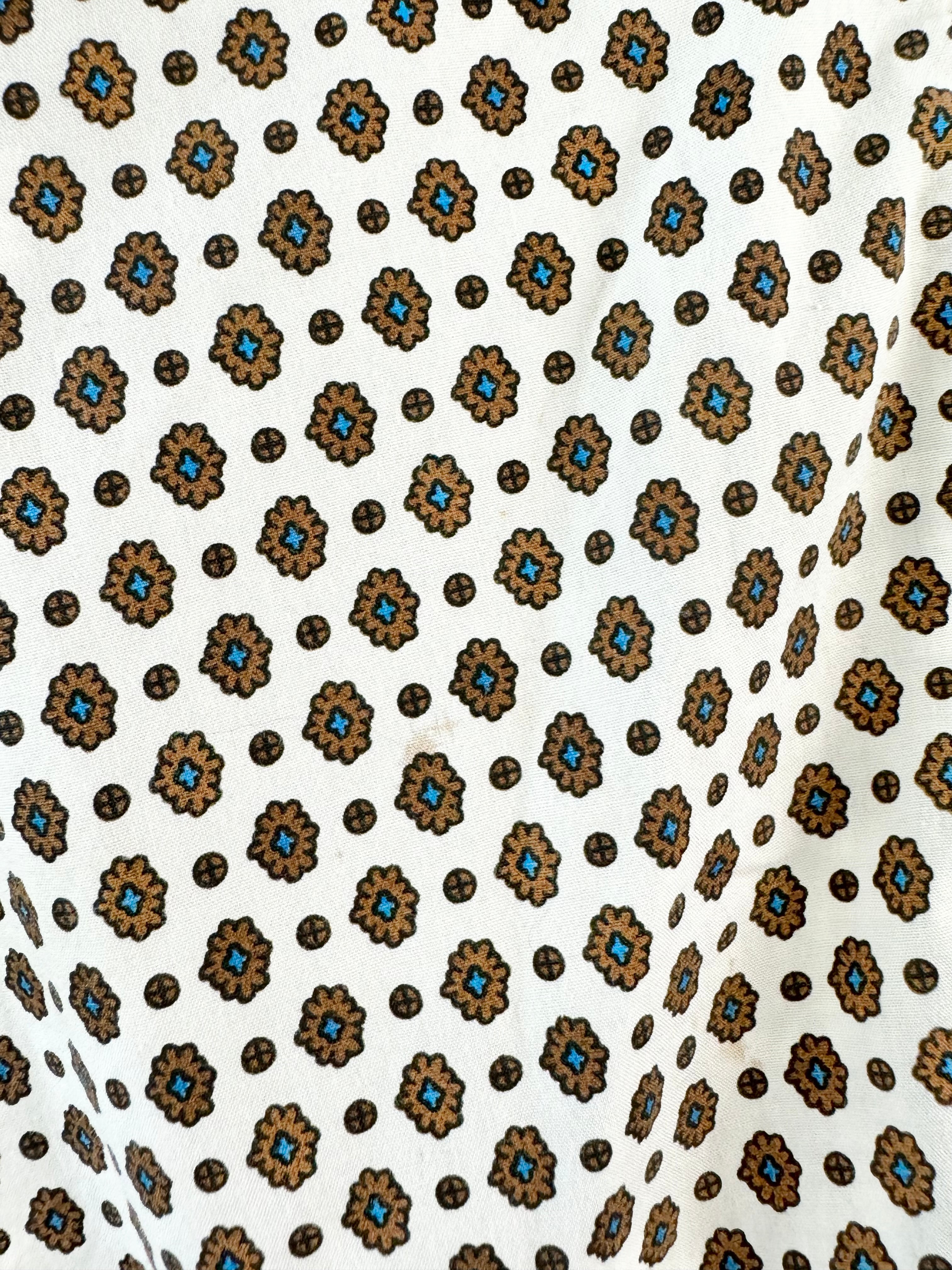 Deiji Studios Patterned Cotton Blouse - AU10/12
