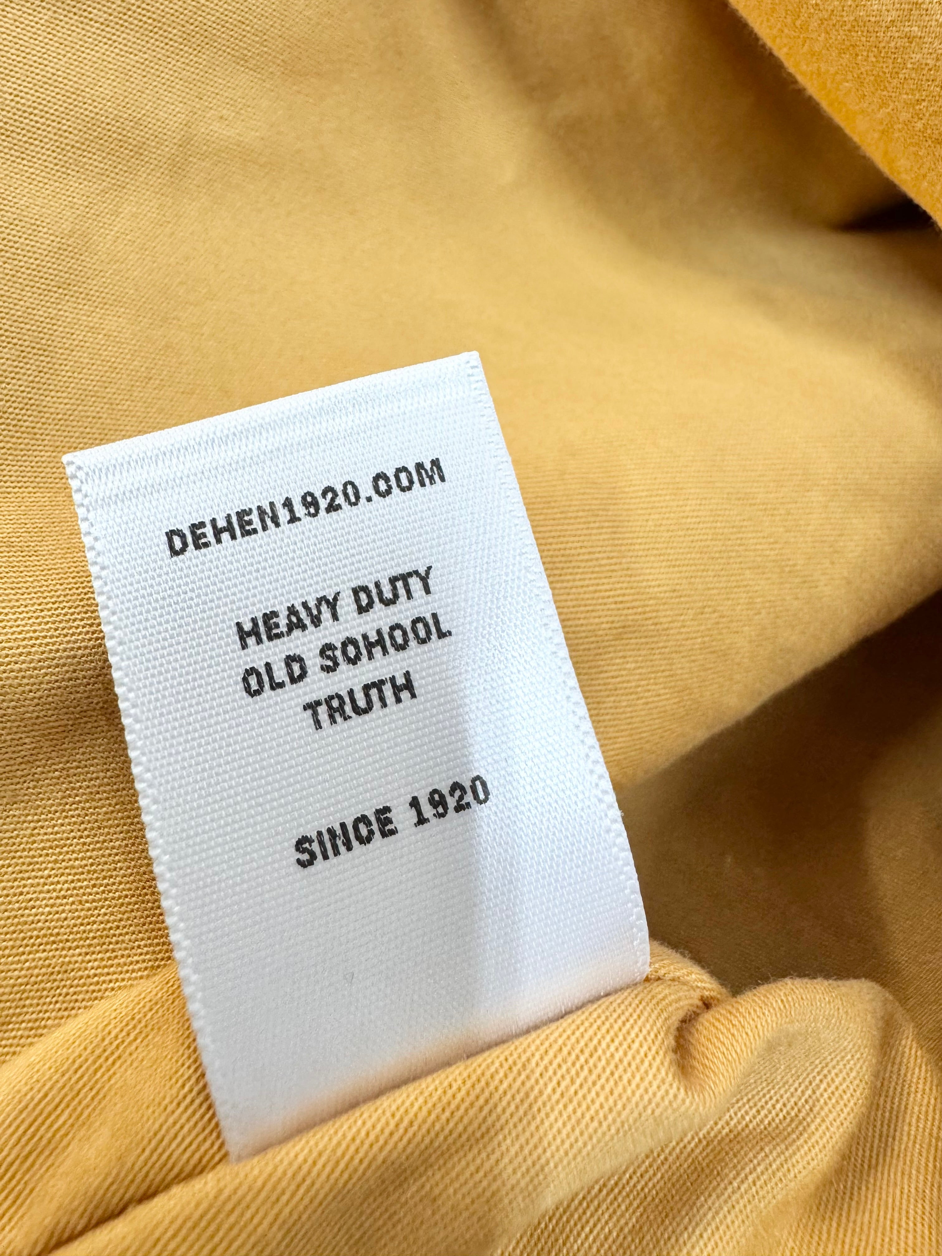 Dehen Camo Patterned Wax Cotton Shirt - M