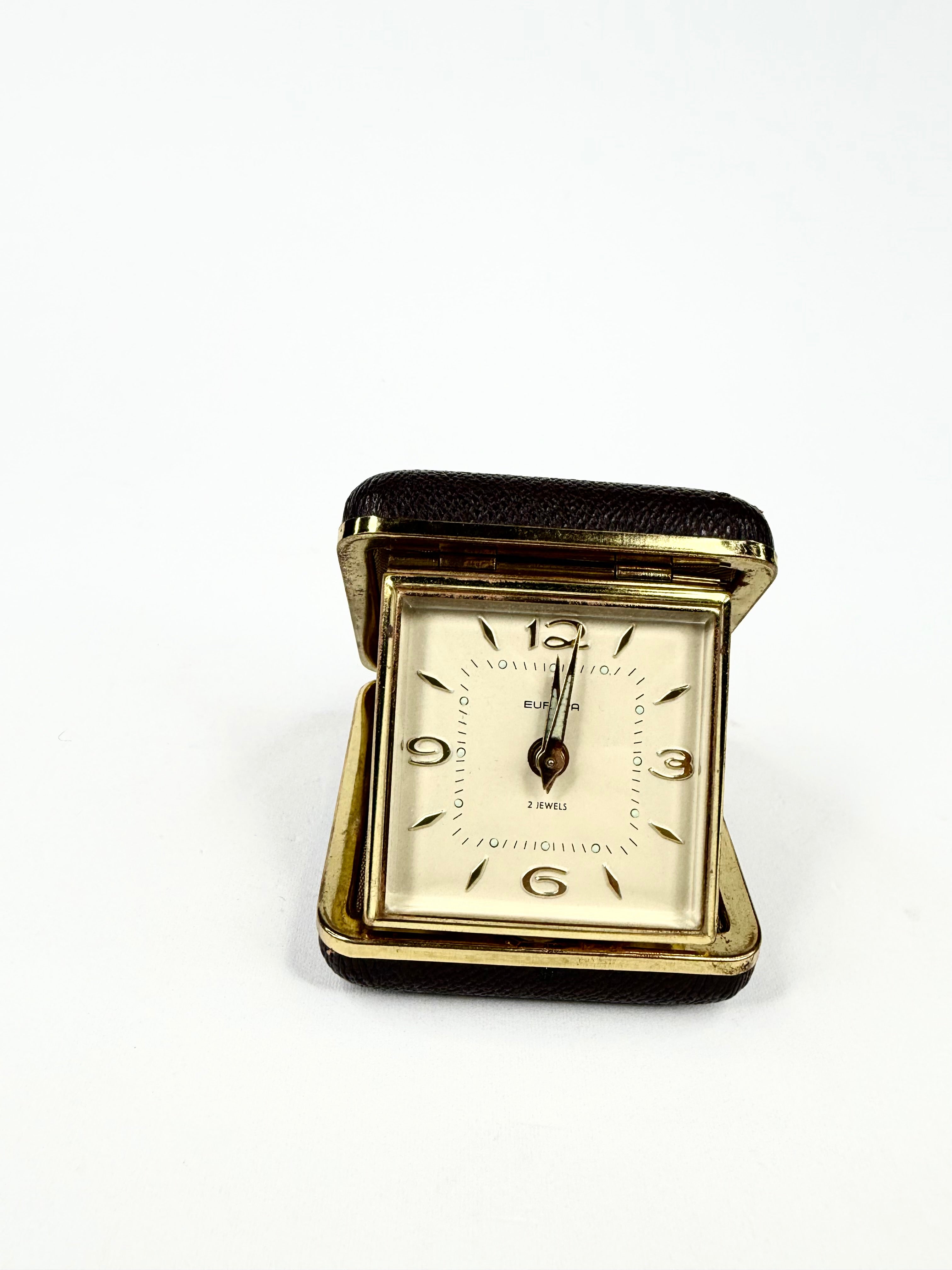 Vintage 1950s Europa Travel Alarm Clock