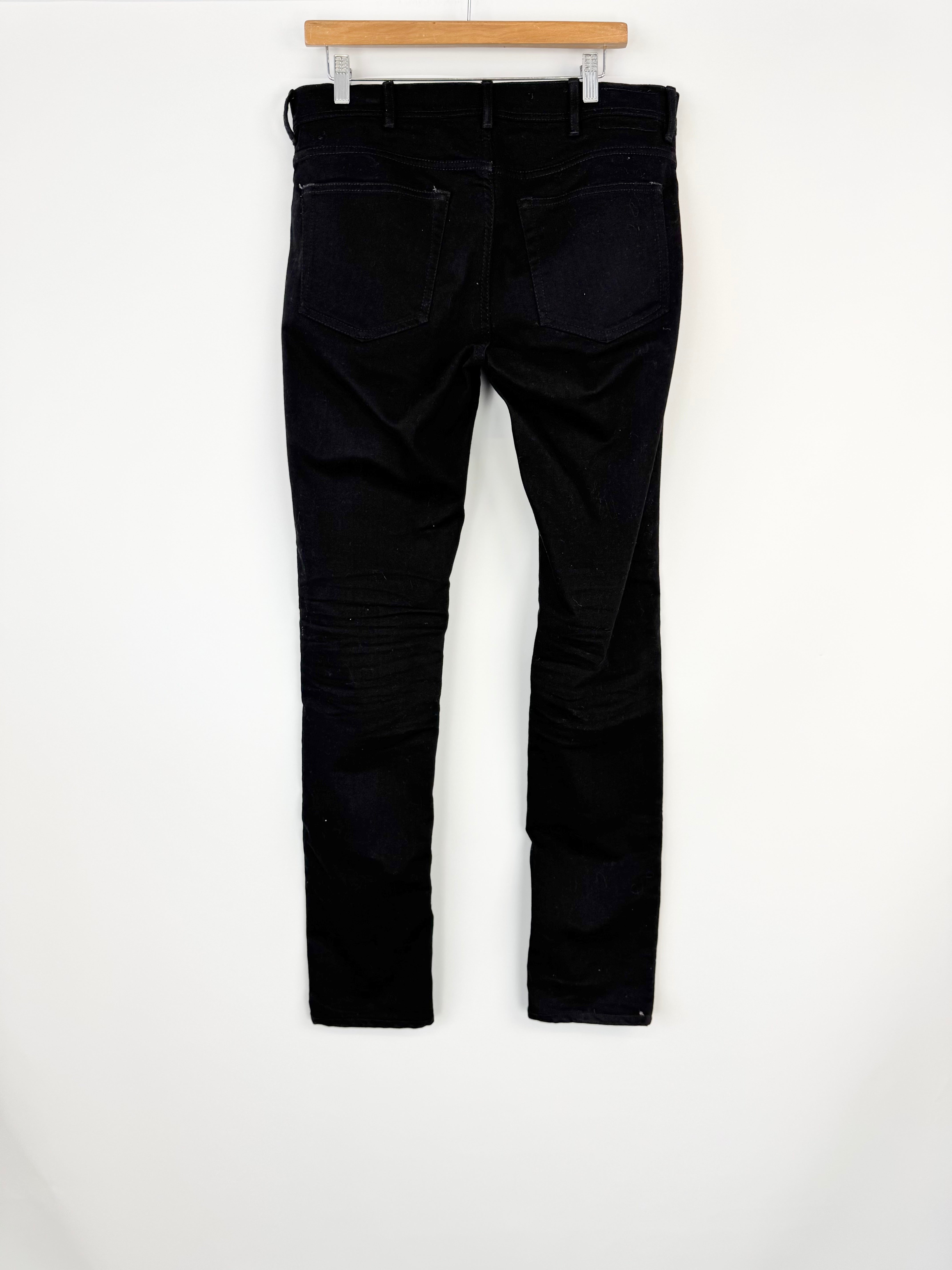 Acne Studios Blå Konst 'North Stay Black' Jeans - 33/34