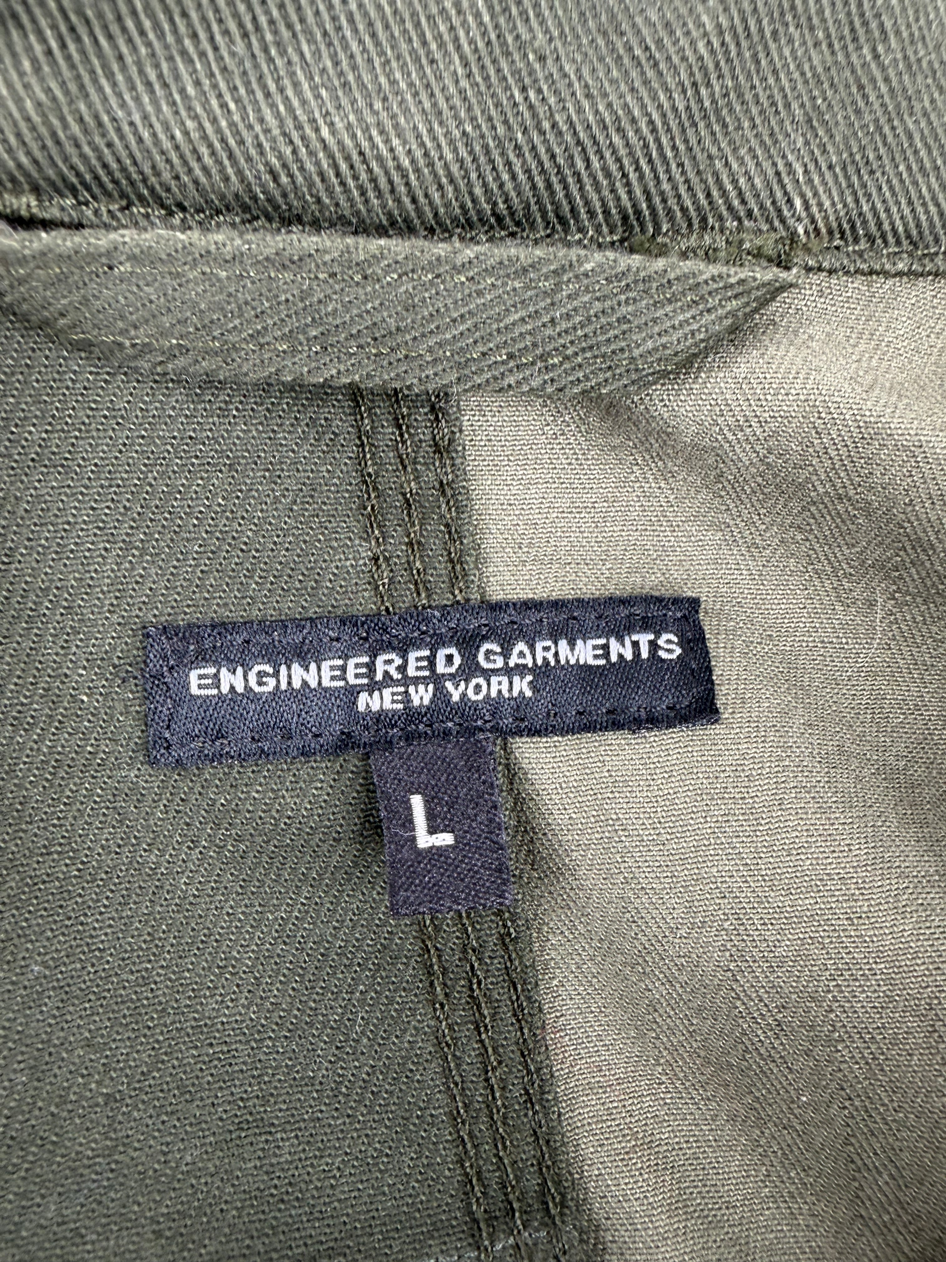 Engineered Garments NY Green FW19 Patchwork Suit - M/L