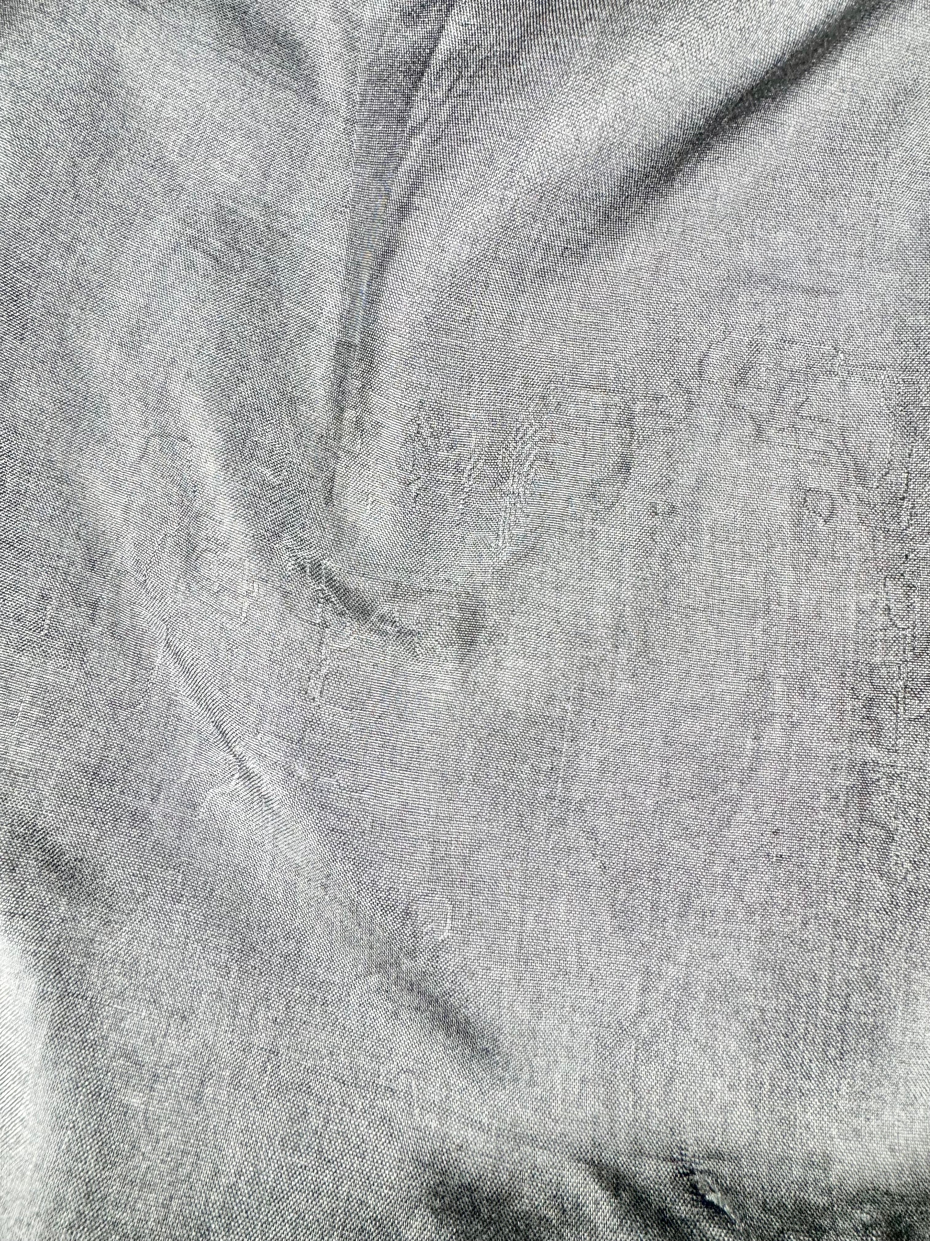 Spijkers En Spijkers Grey Silk Dress - AU12