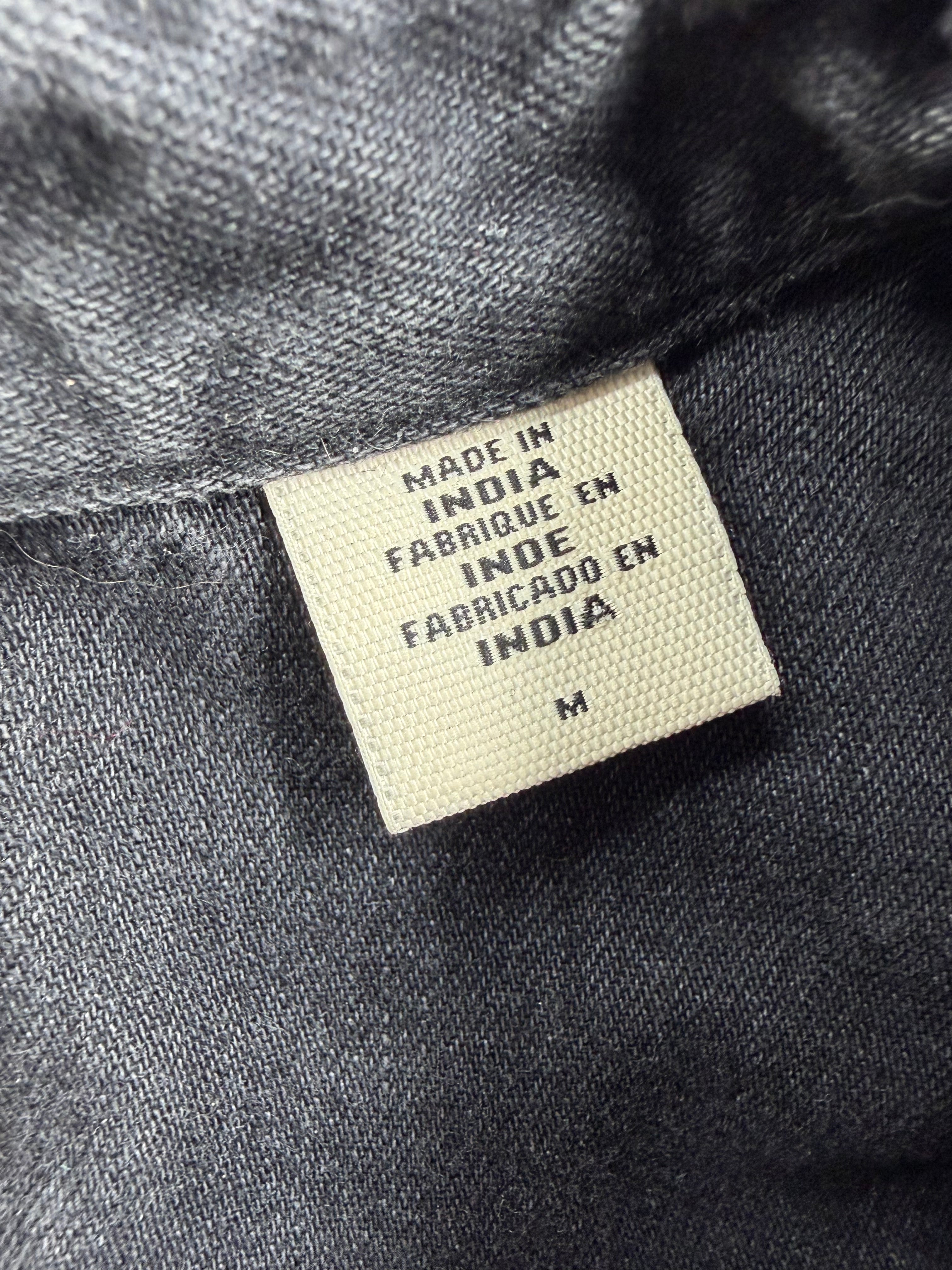 Levi's Faded Black Button Up Shirt - M