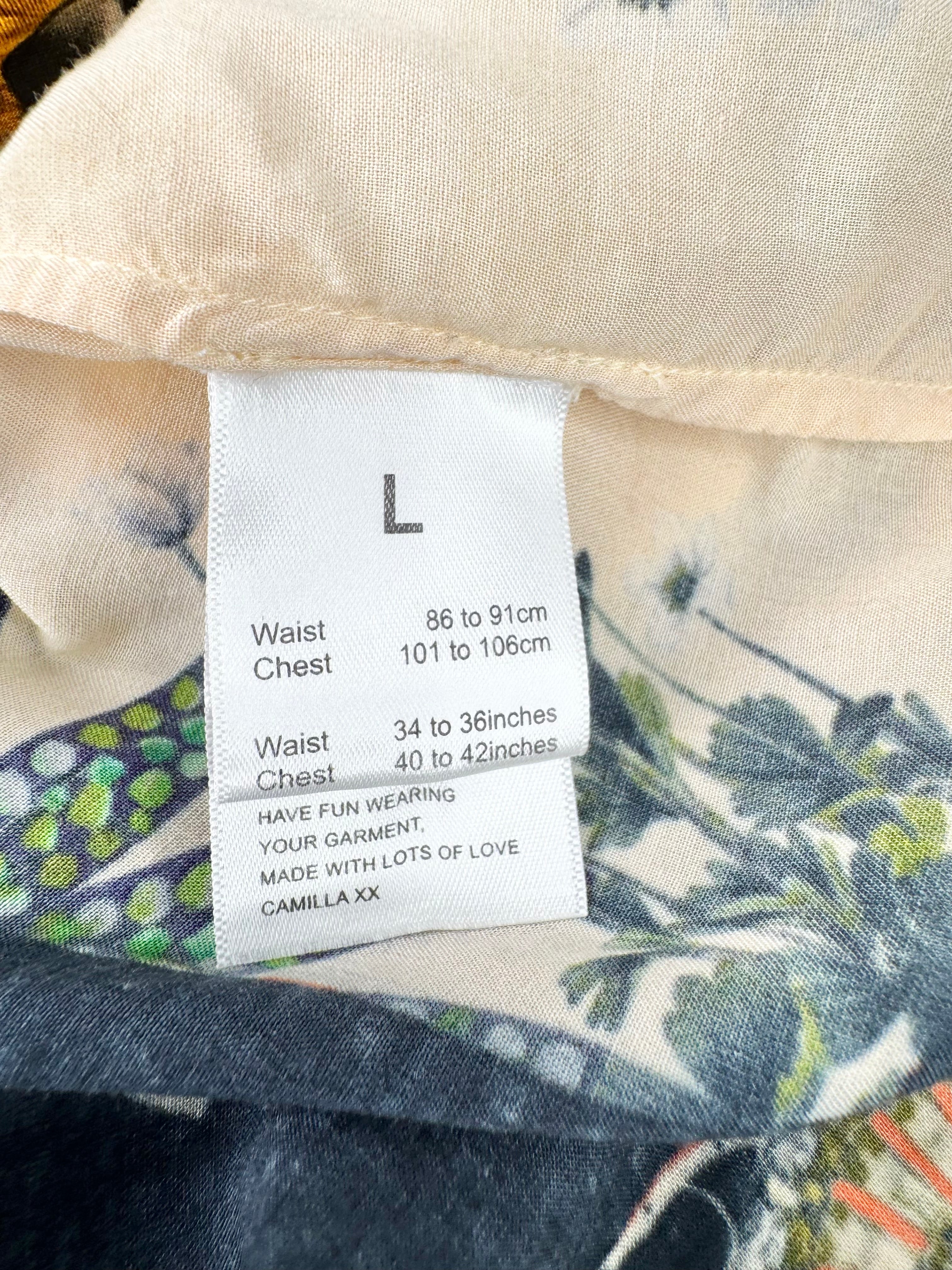 Camilla by Hotel Franks Hawaiian Shirt - L