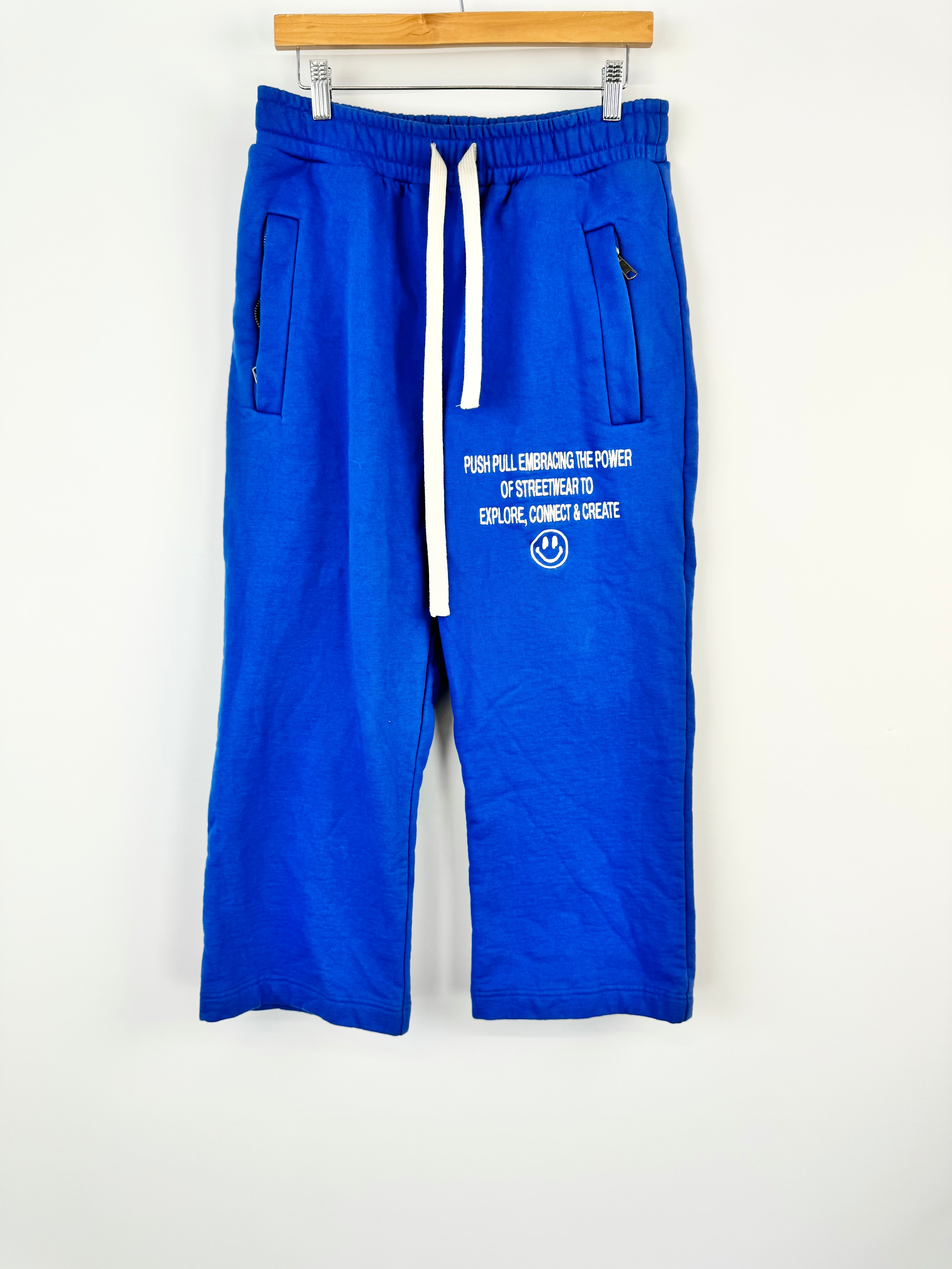 Push Pull Blue Track Pants - AU8/10