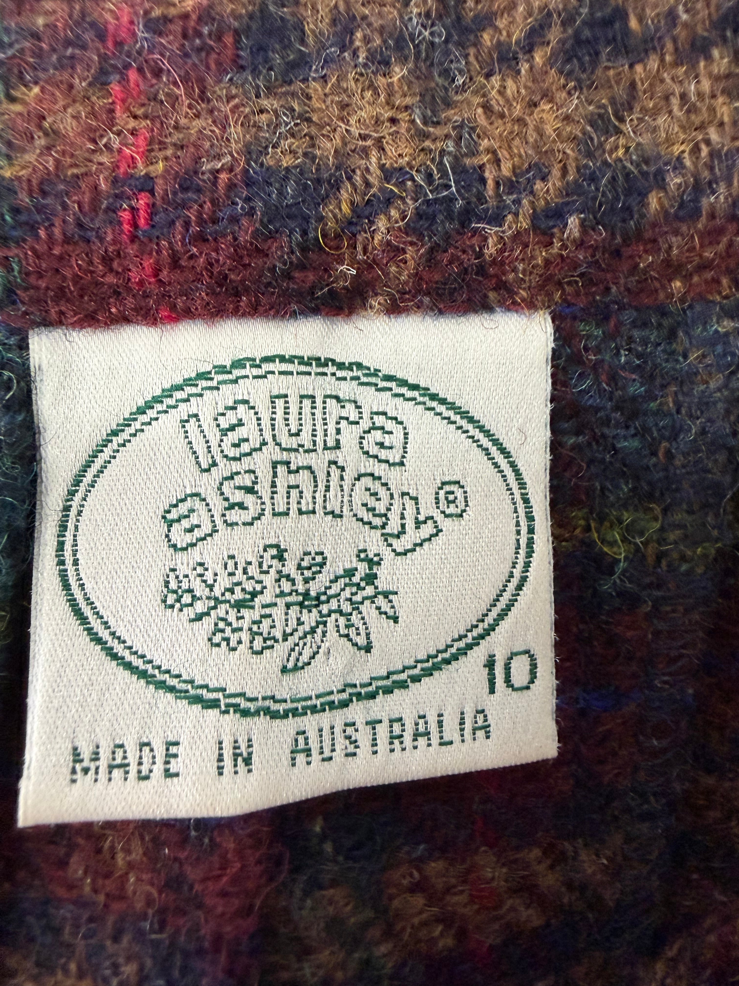 Vintage Laura Ashley Tartan Kilt - AU8