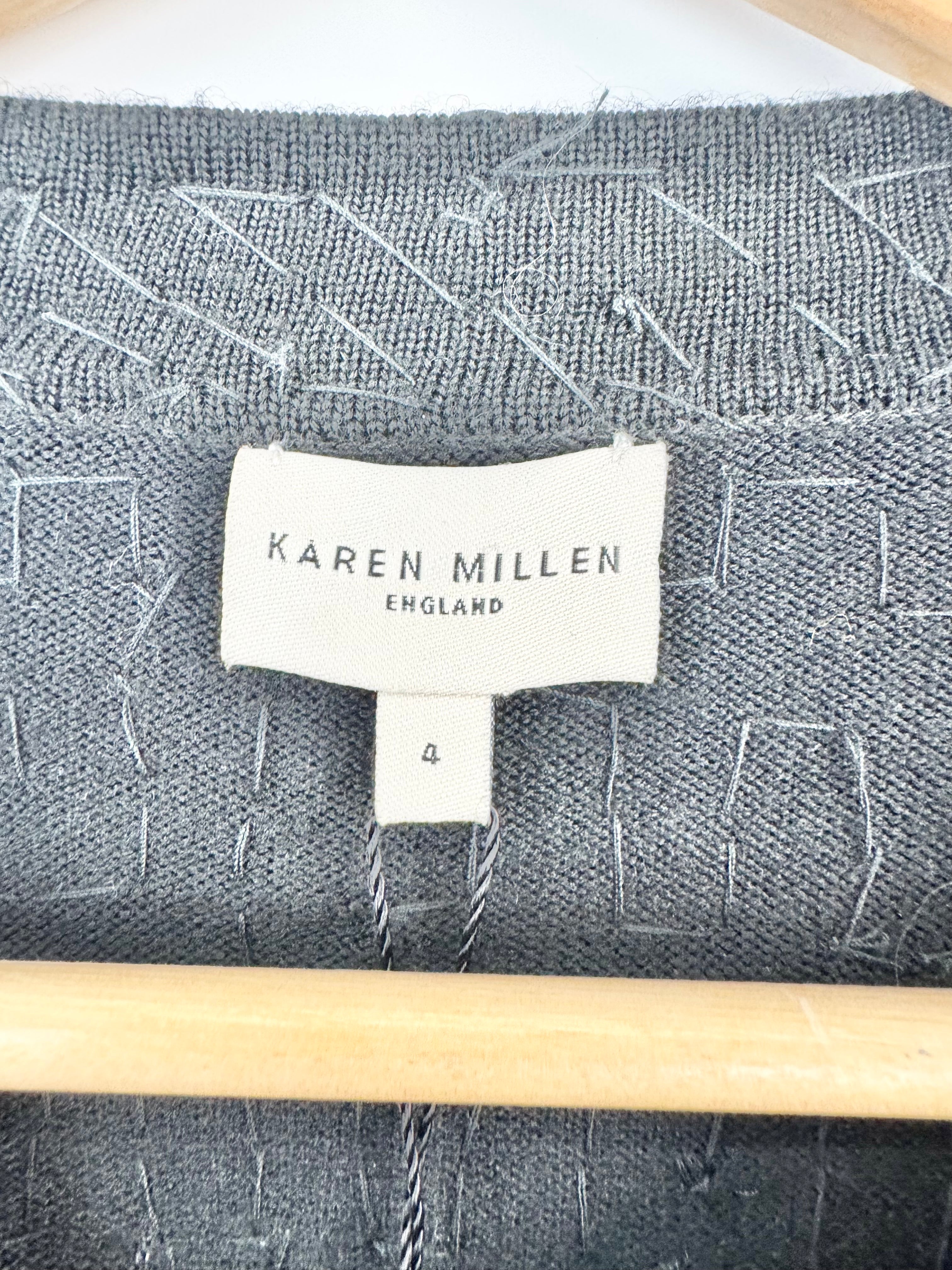 Karen Millen Bronze Sequin Cardigan - AU4