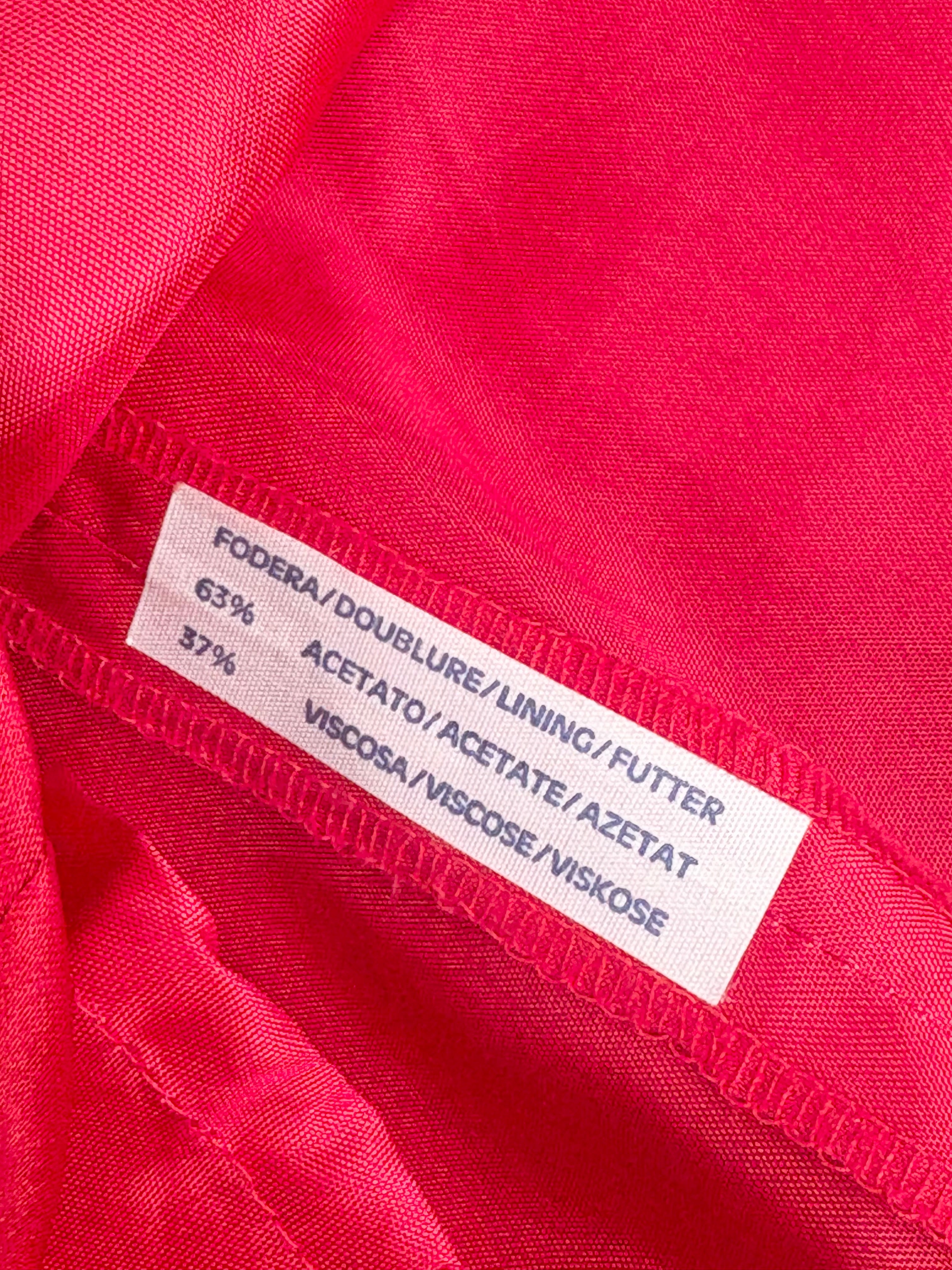 Luisa Spagnoli Vintage Scarlet-Red Blouse & Skirt Set - AU10/12