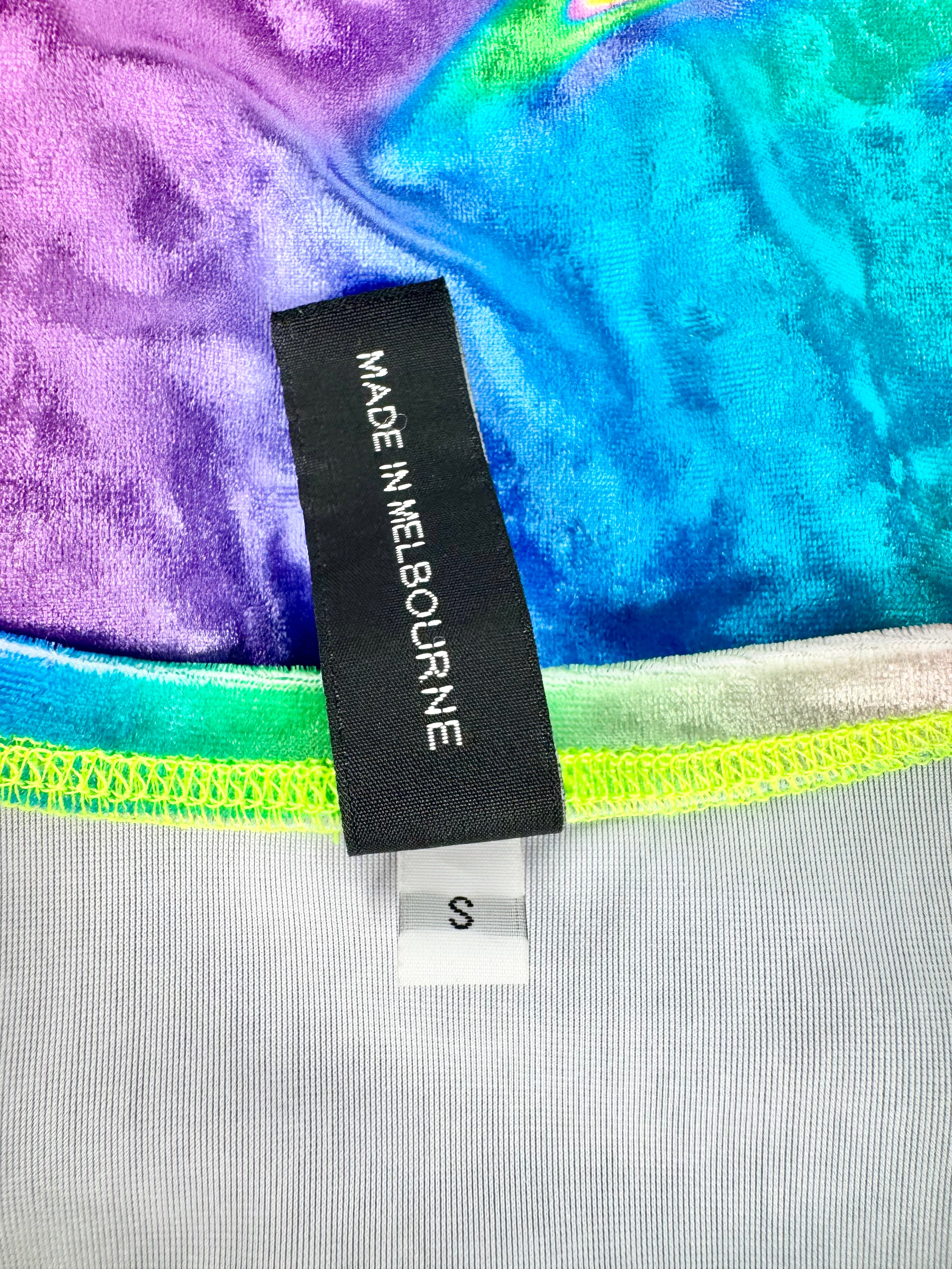 Erik Yvon Rainbow Velvet Tank Top - AU6/8